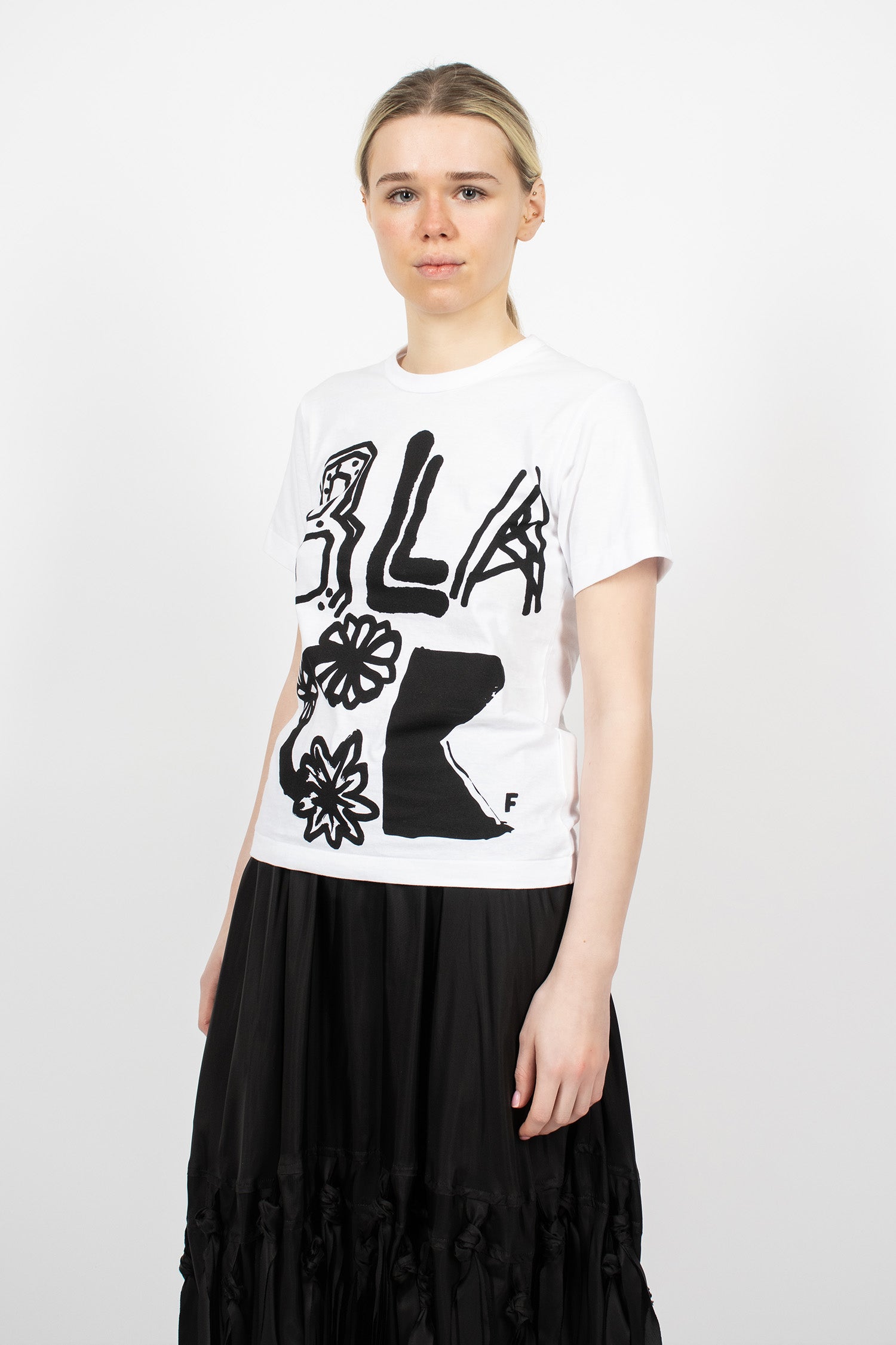Logo T-Shirt White/Black