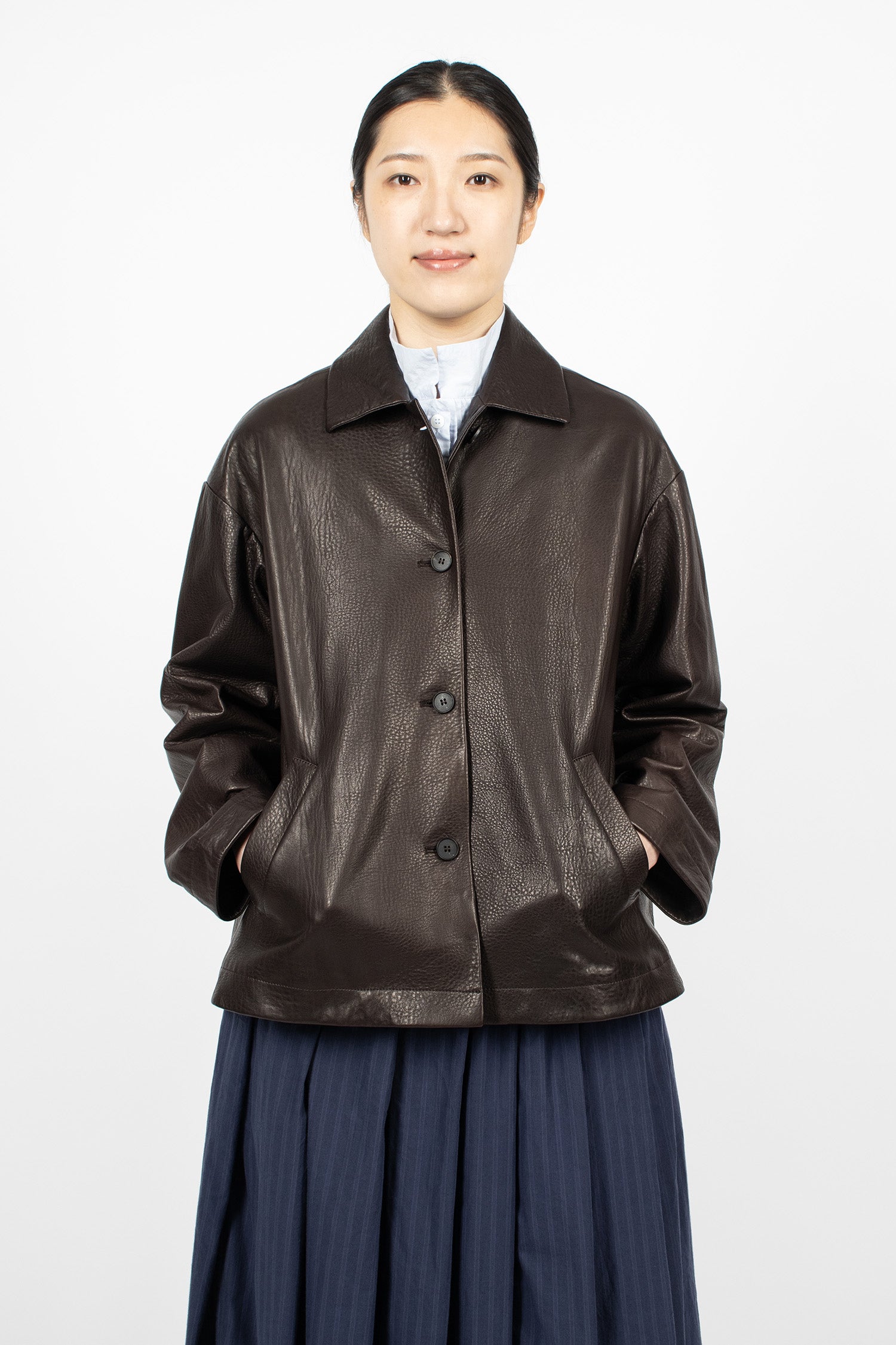 Leather Uli Jacket Brown