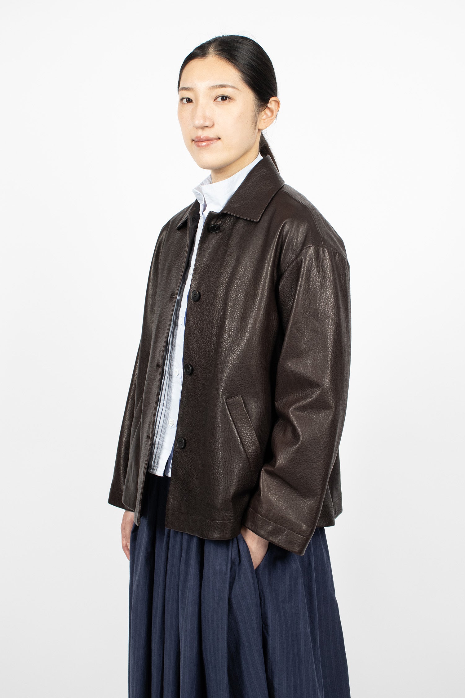 Leather Uli Jacket Brown
