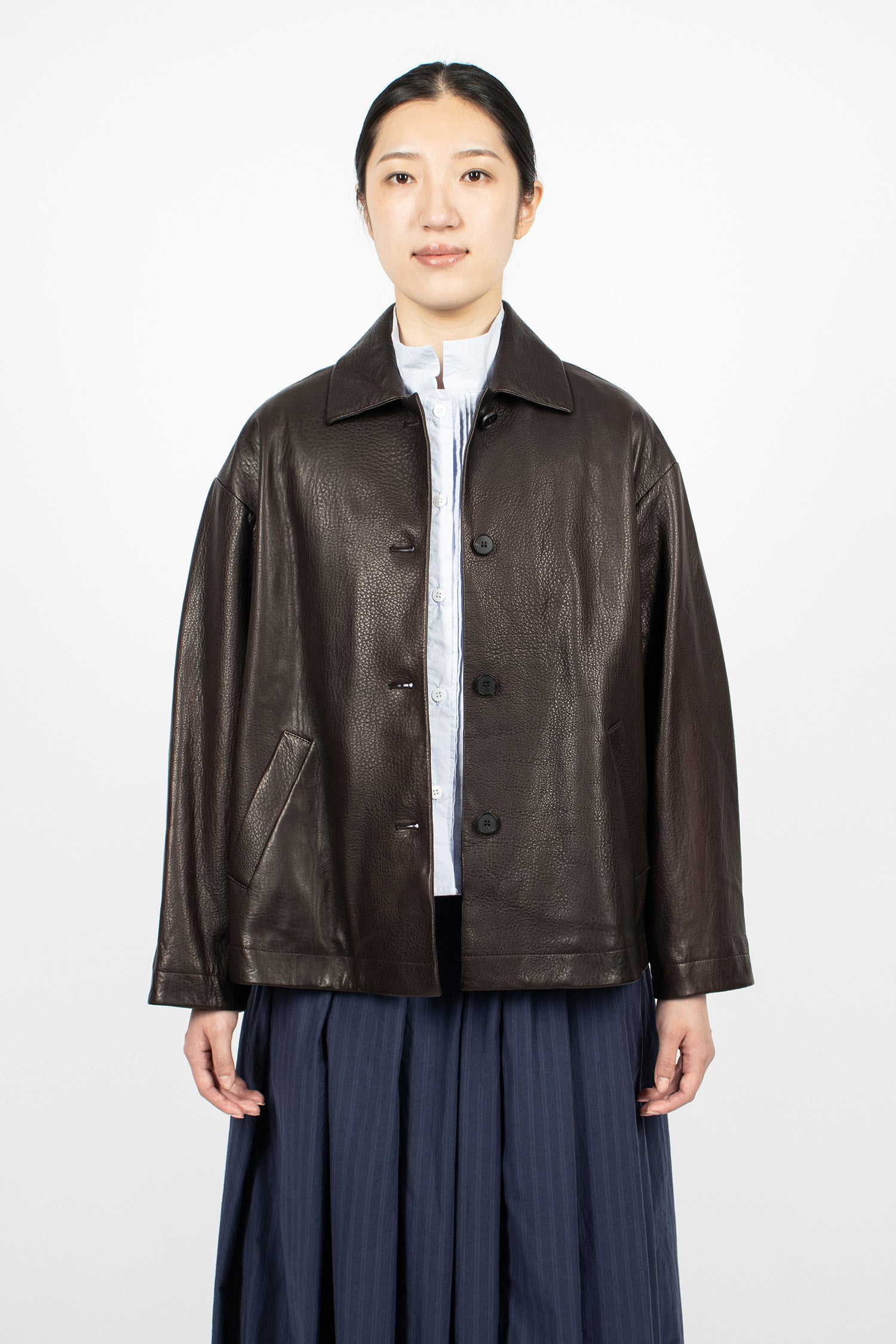 Leather Uli Jacket Brown