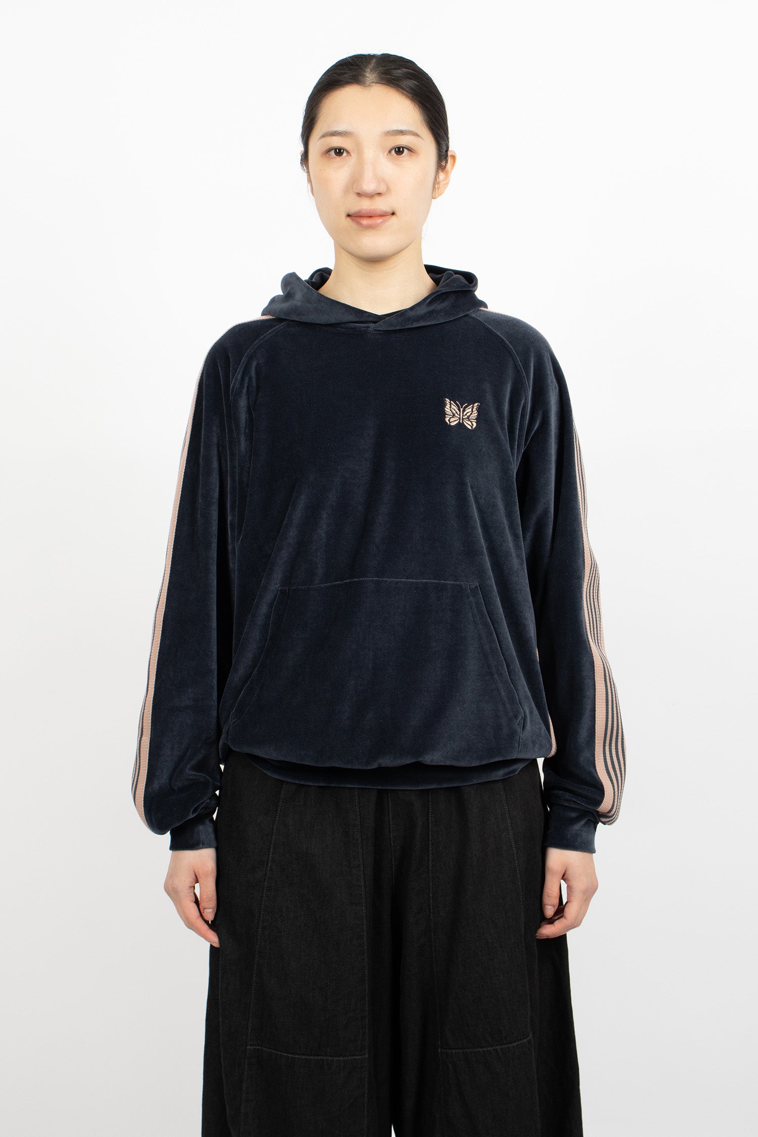 Track Hoody Steel Blue