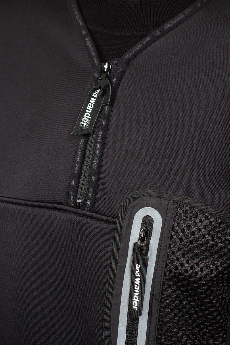Light Fleece Pullover Black