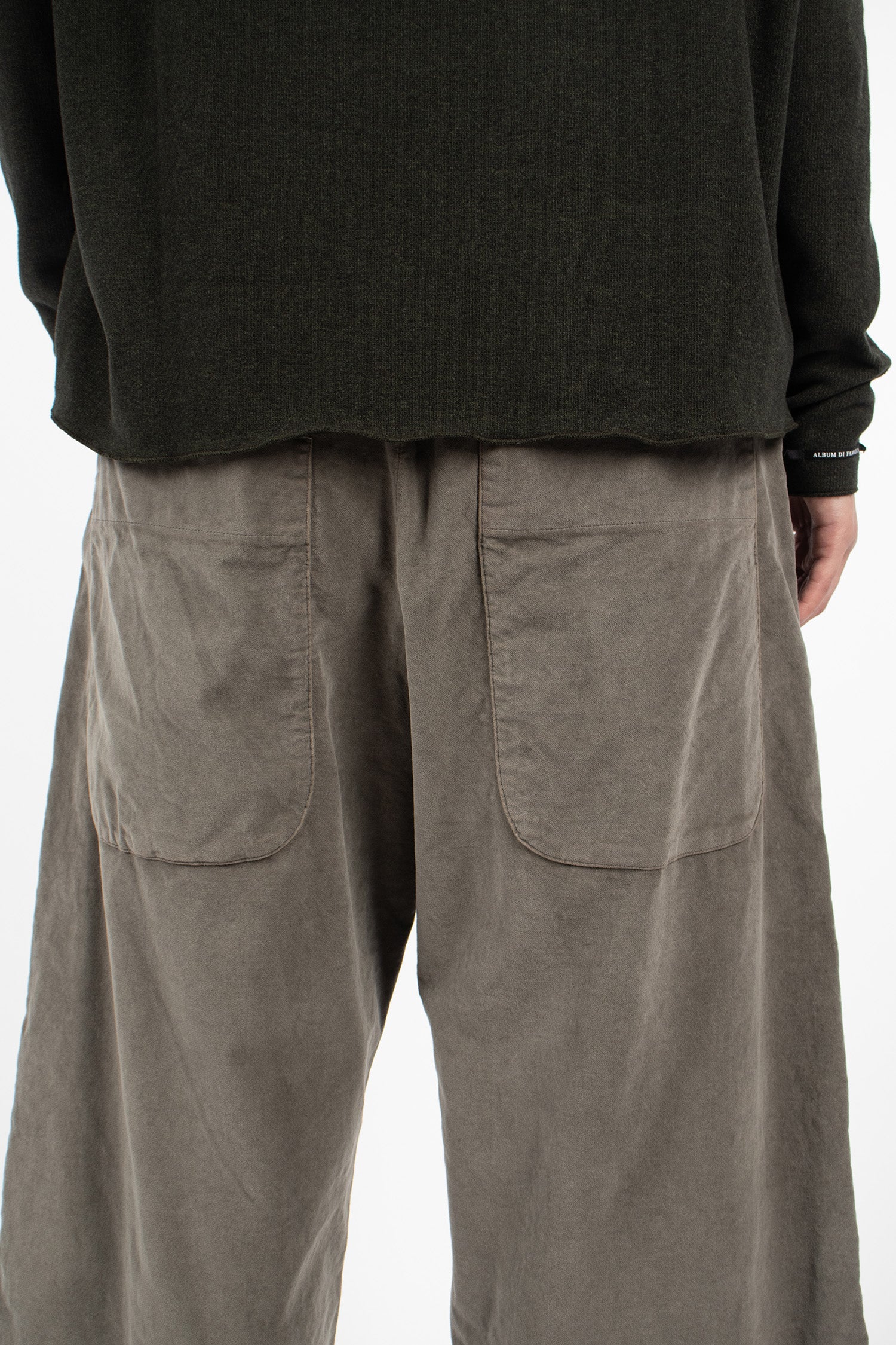 23206 Wide&Short V Trouser Taupe