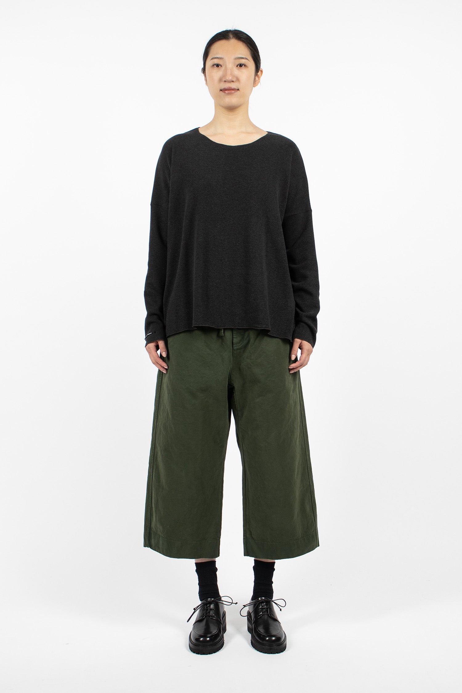 UP#40260 Upcycled Jumper Charcoal