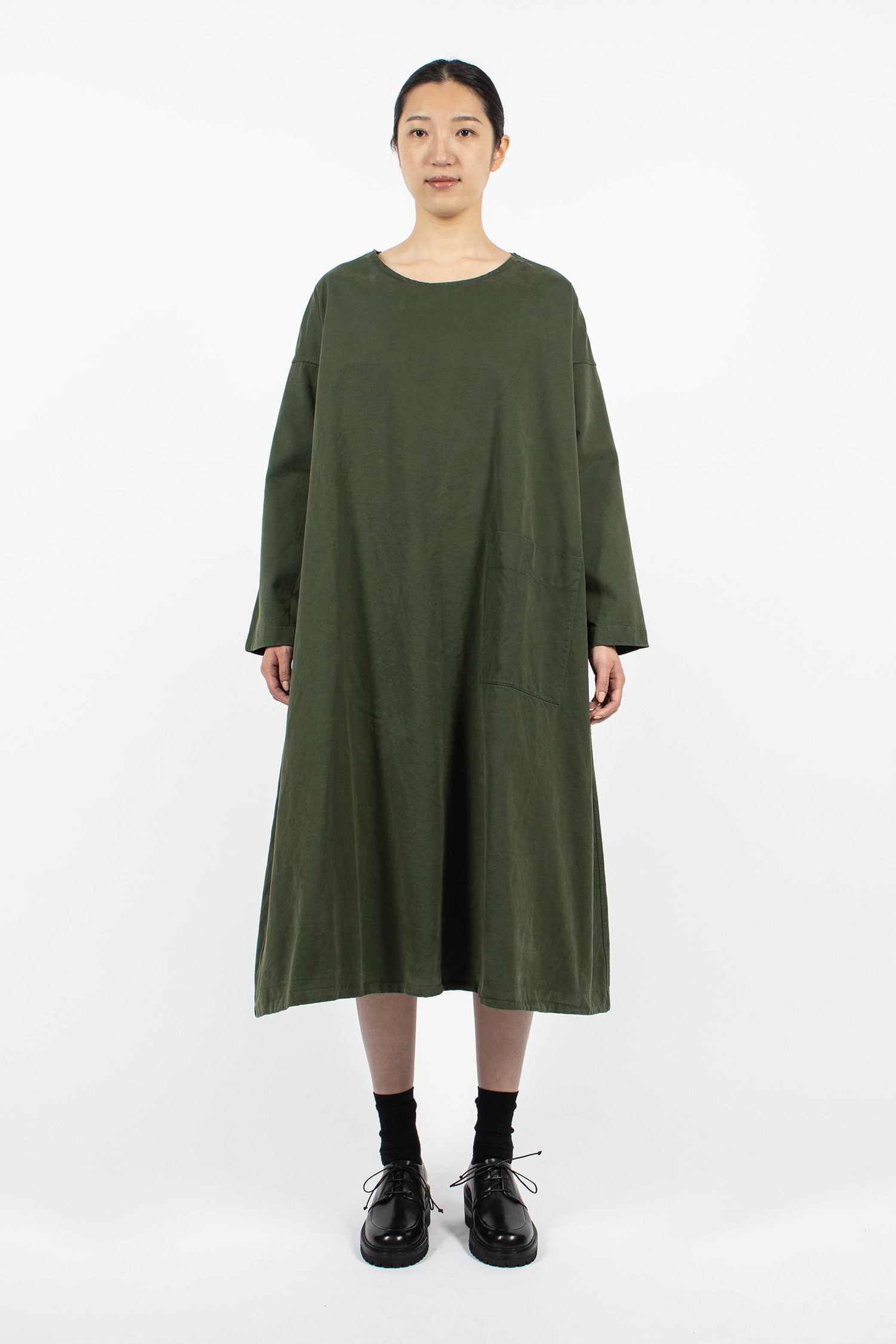 31253 Loose Dress WCC Forest