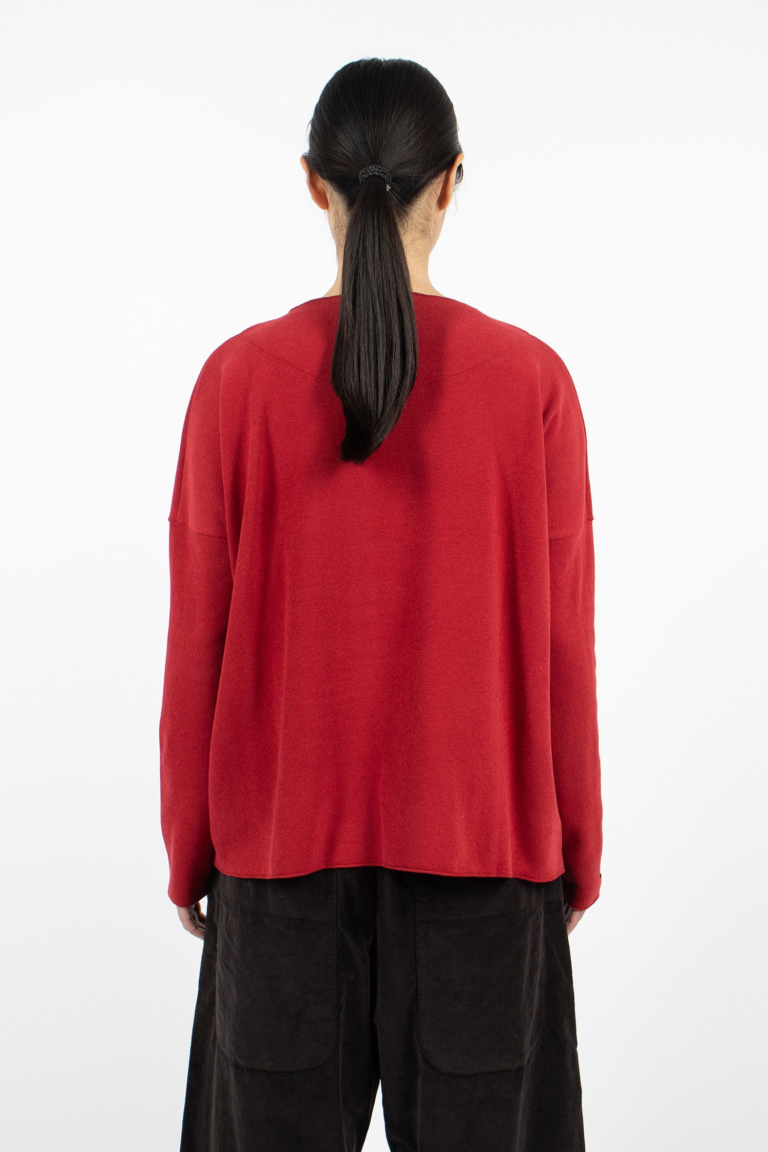 UP#40260 Upcycled Jumper Red