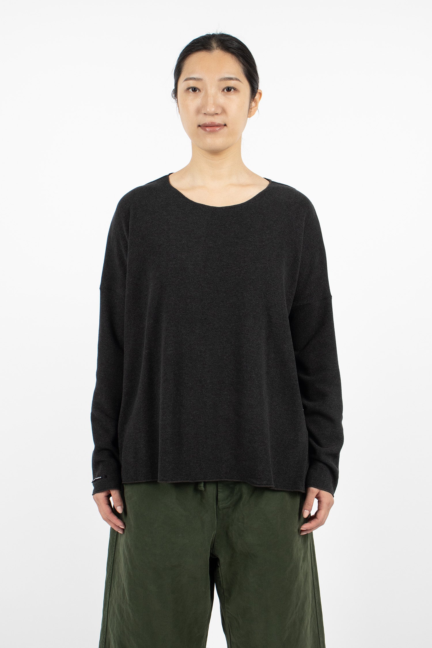 UP#40260 Upcycled Jumper Charcoal