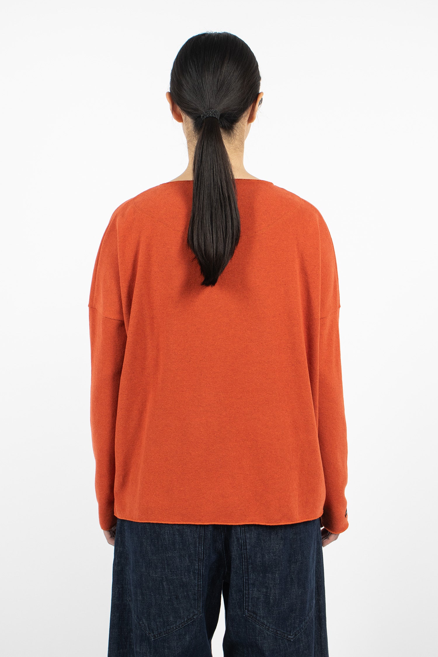 UP#40260 Upcycled Jumper Orange