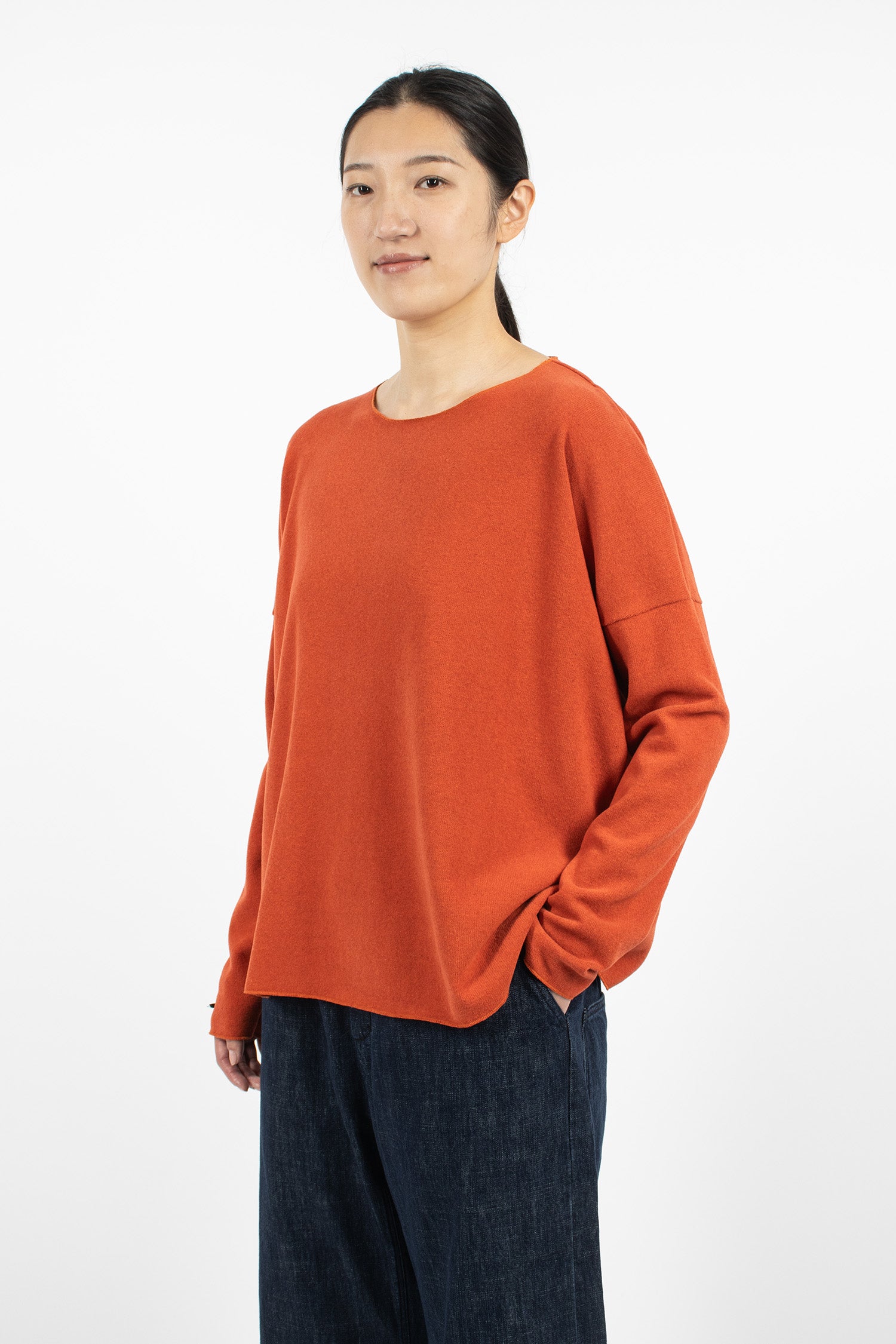 UP#40260 Upcycled Jumper Orange