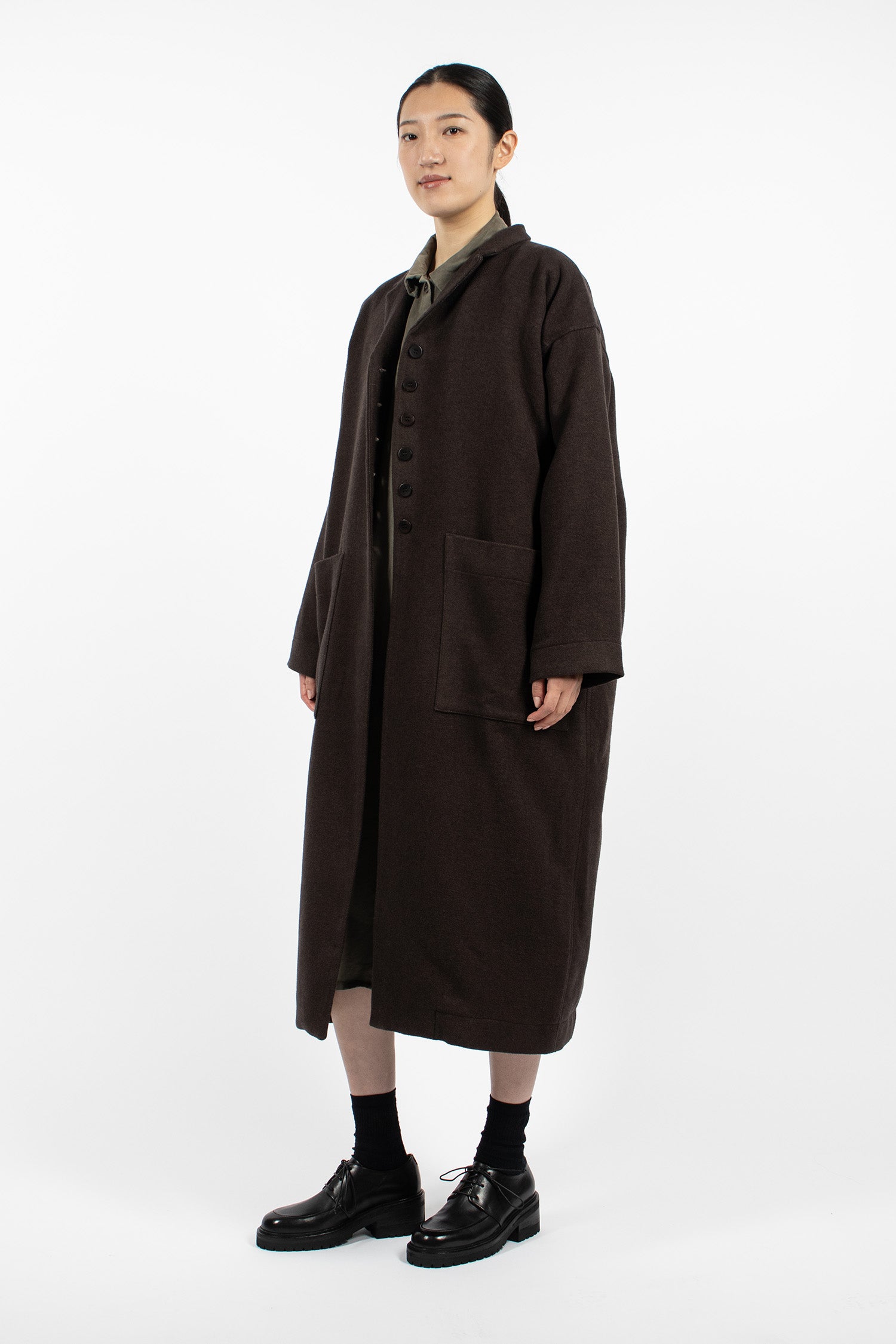 Soft Egg Coat Brown