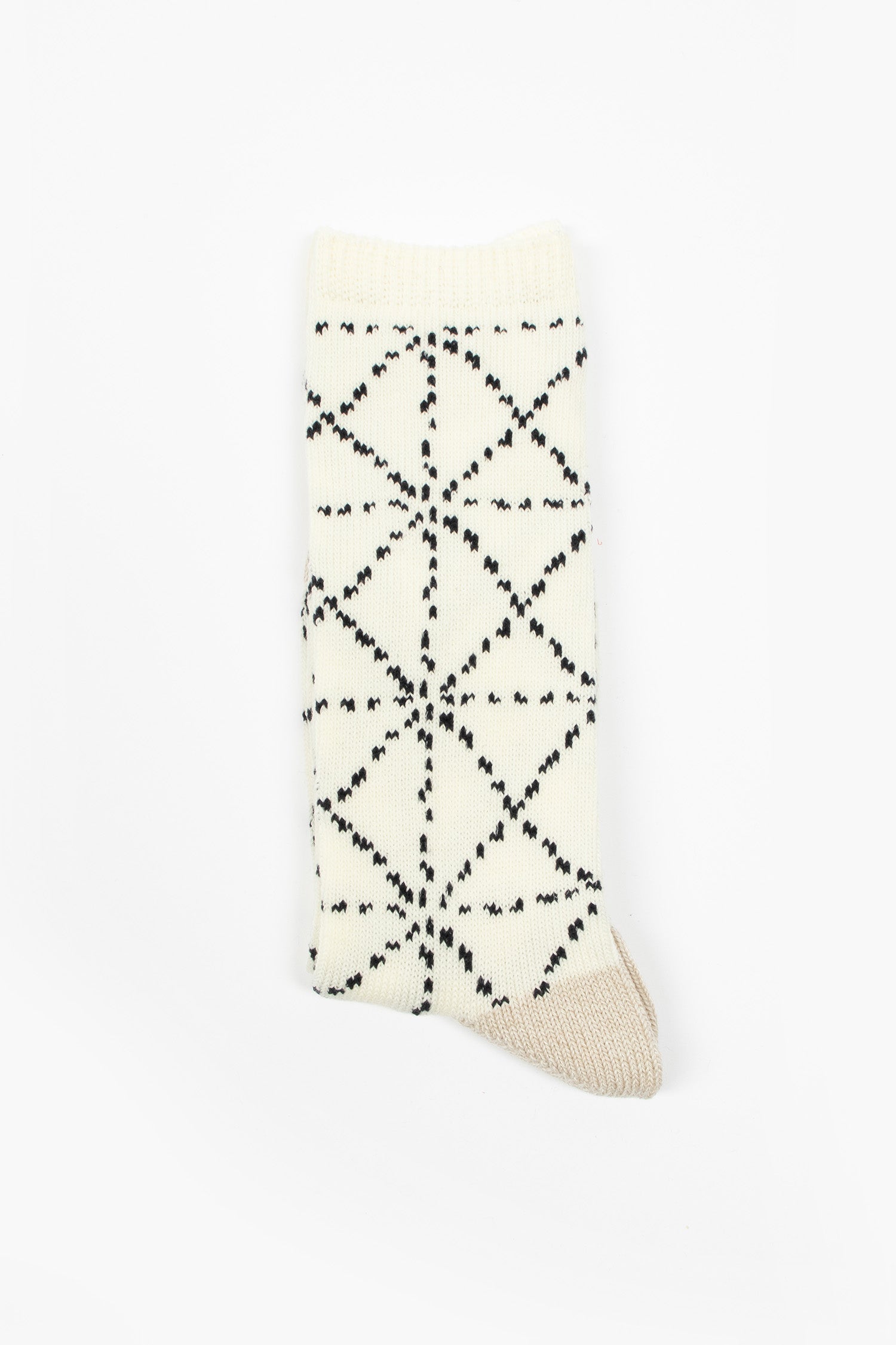 84 Yarns Sashiko Socks Ecru