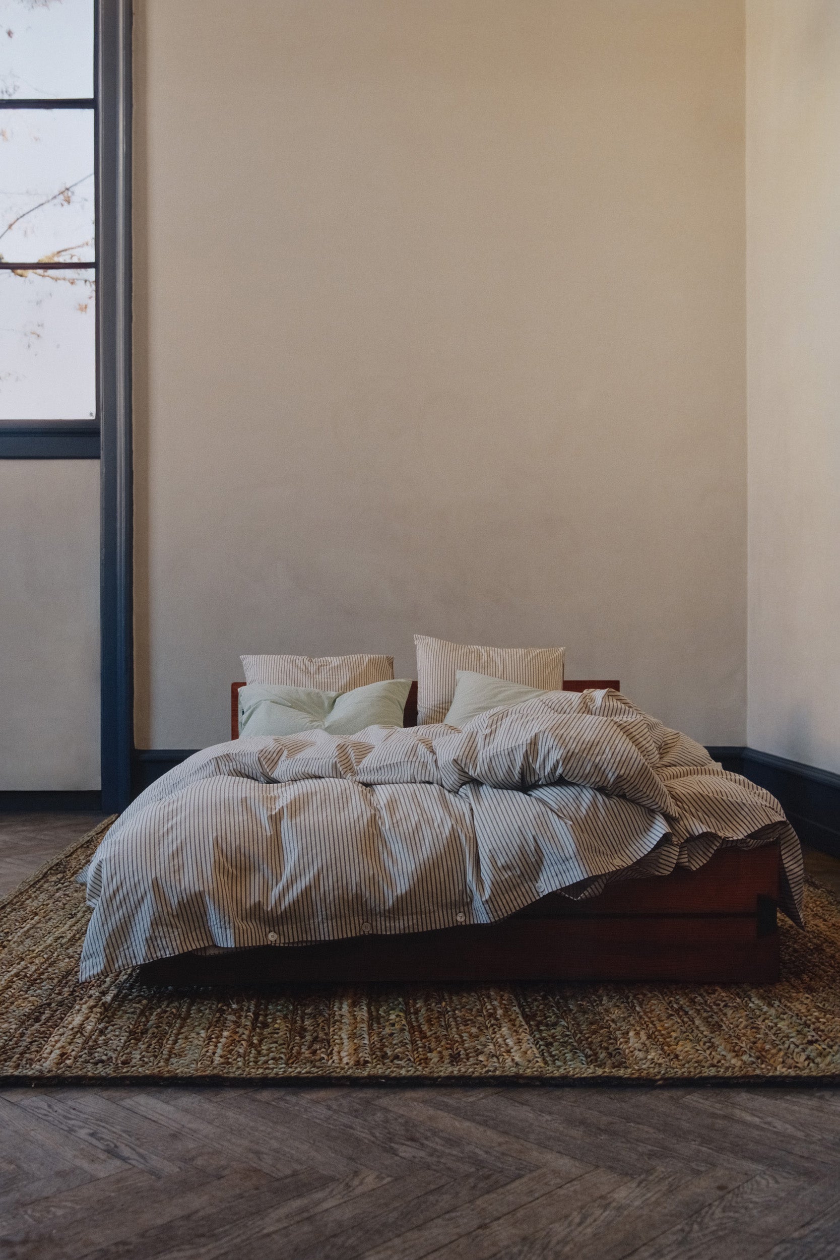 Percale King Duvet Cover Pickford Stripes