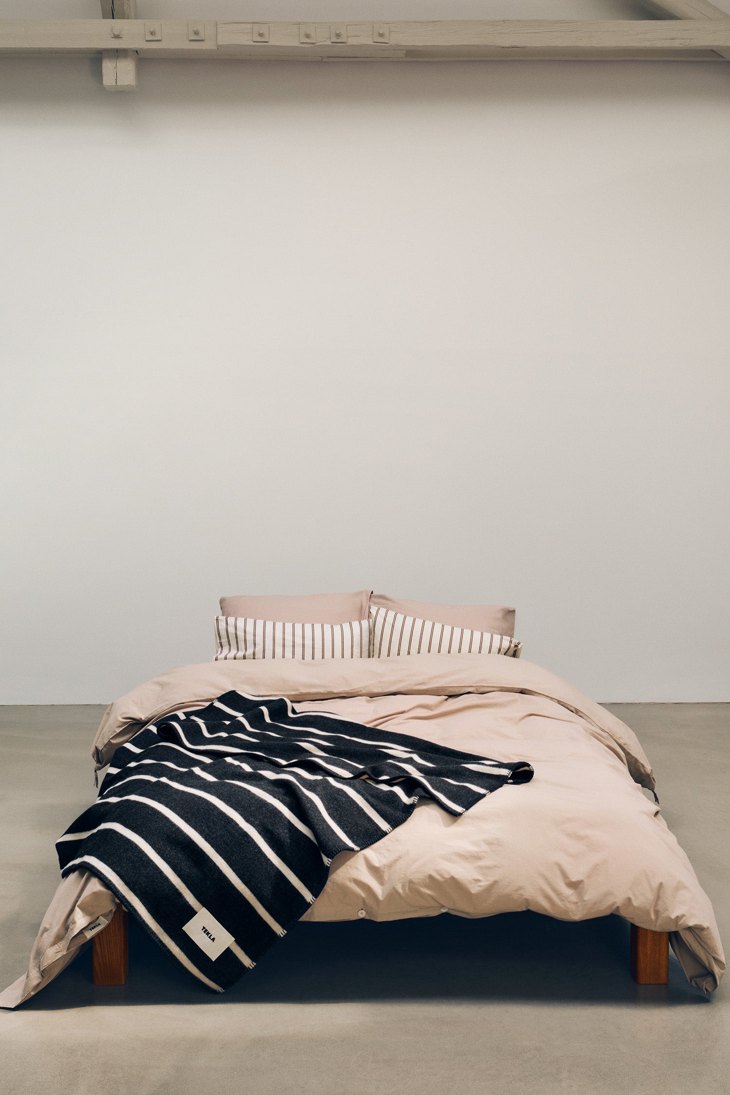 Percale King Duvet Cover Clay