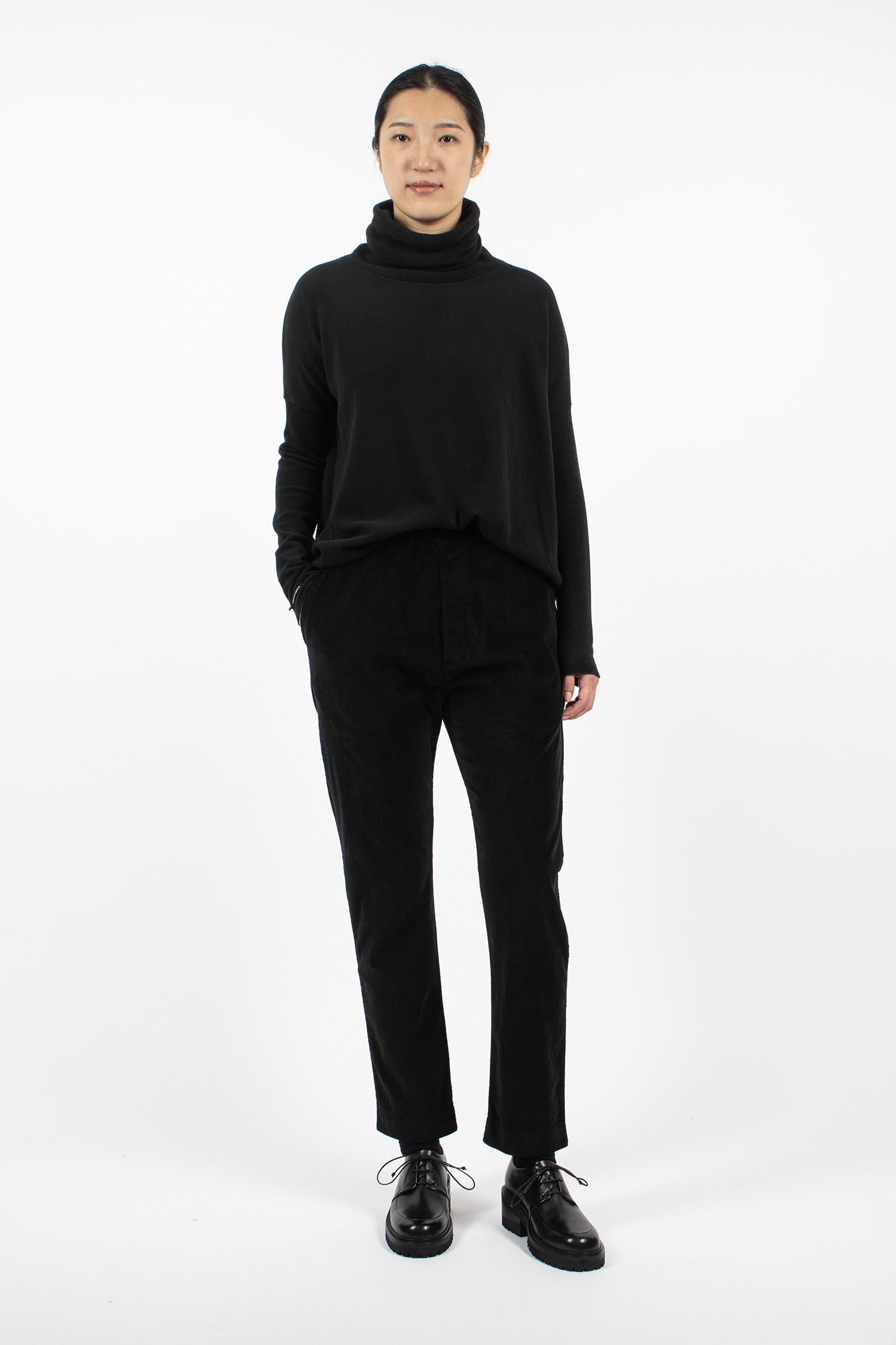 U23102 Slim Trouser V Black