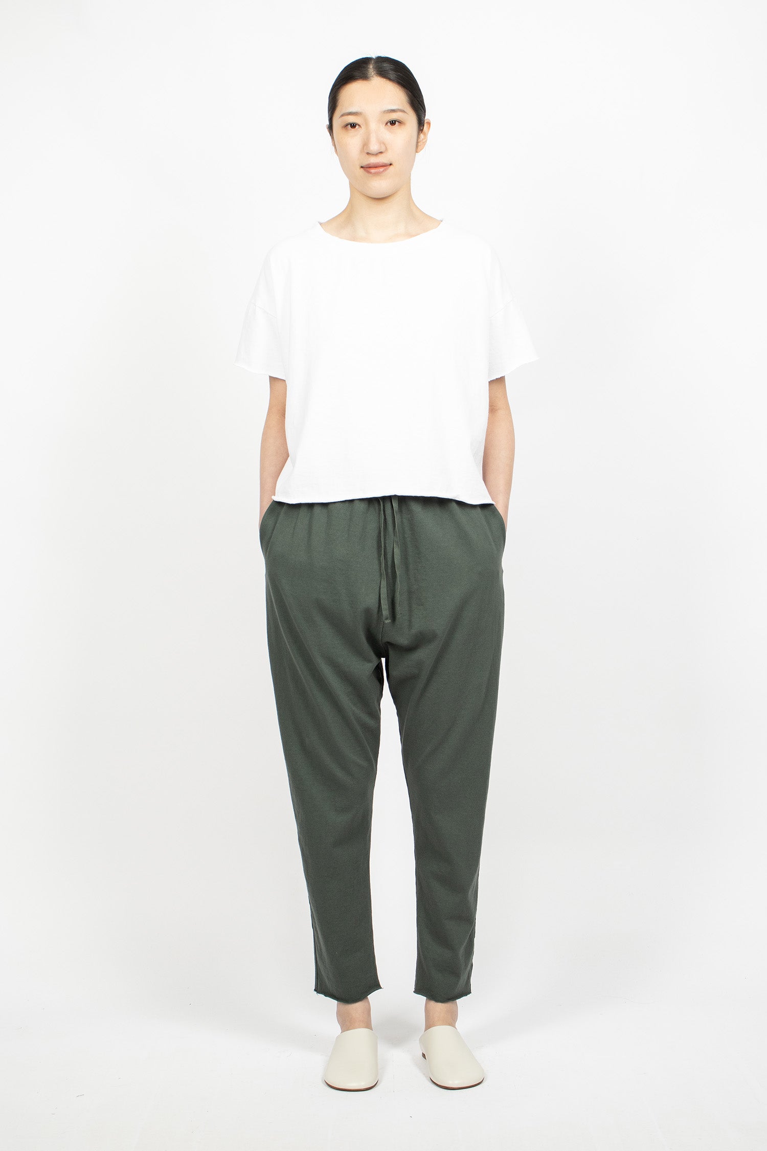 U2363 Pantalone New Basic HC Thyme