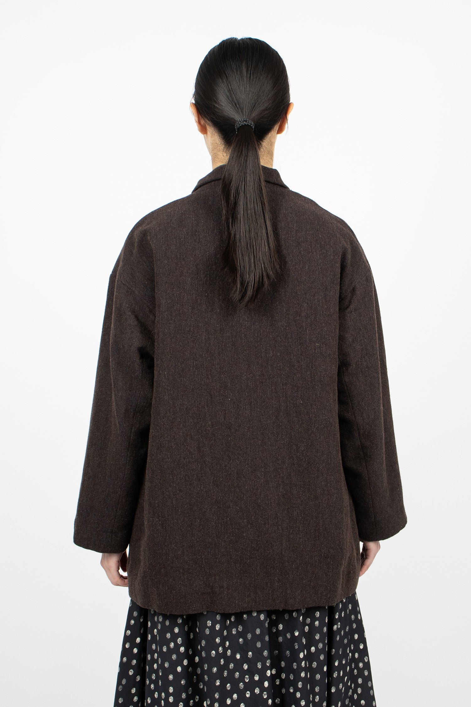 Bella Jacket Brown Navy