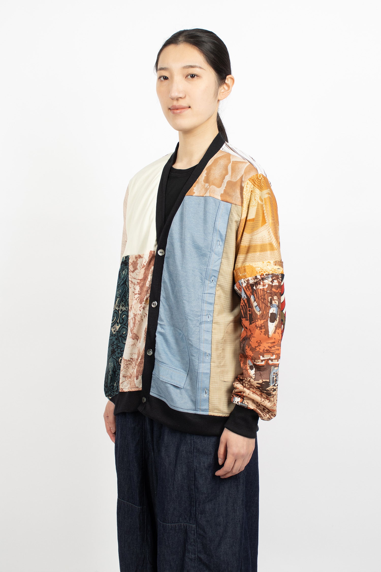 Rebuild Poly Cardigan Assorted 2