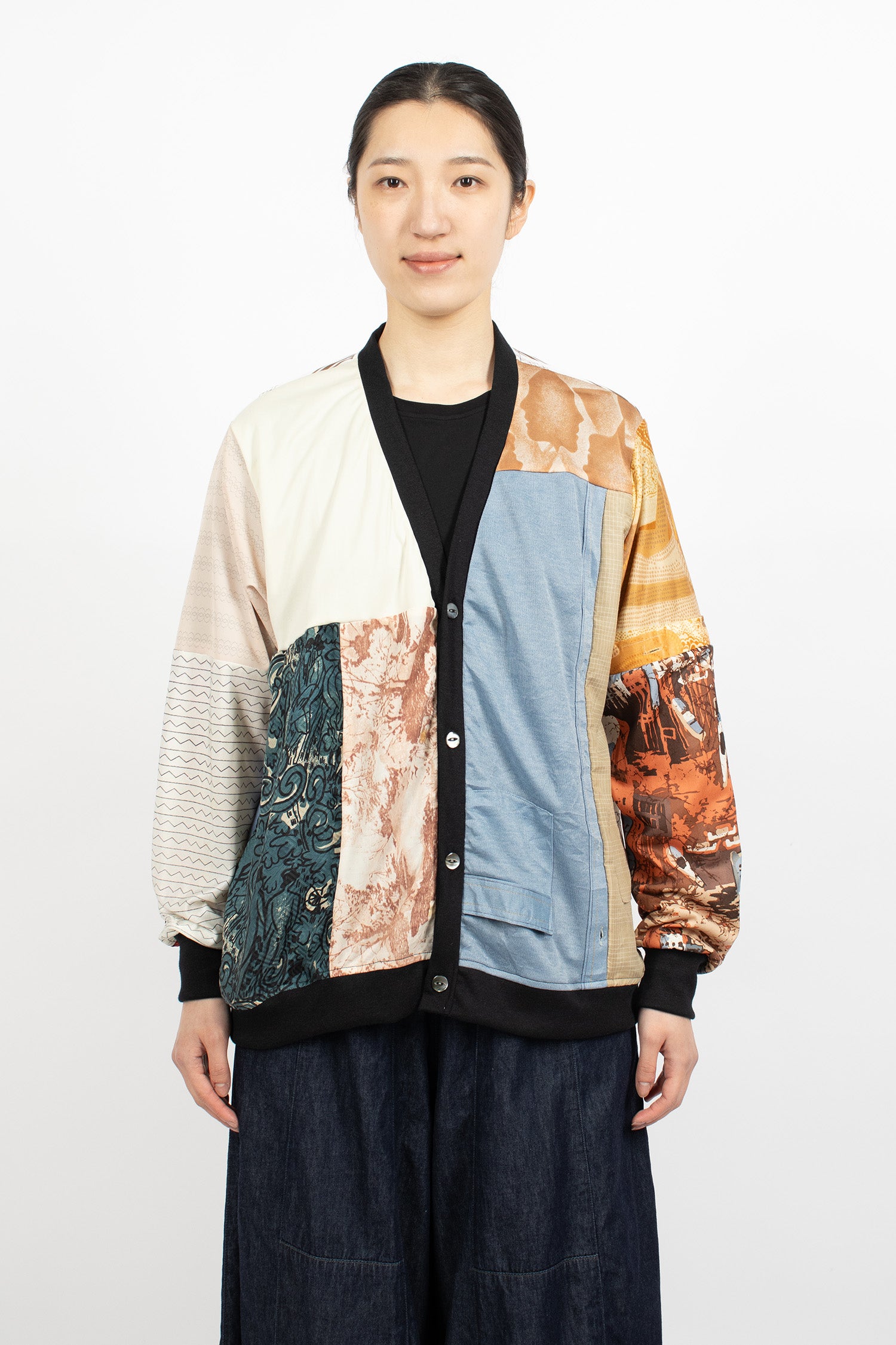 Rebuild Poly Cardigan Assorted 2