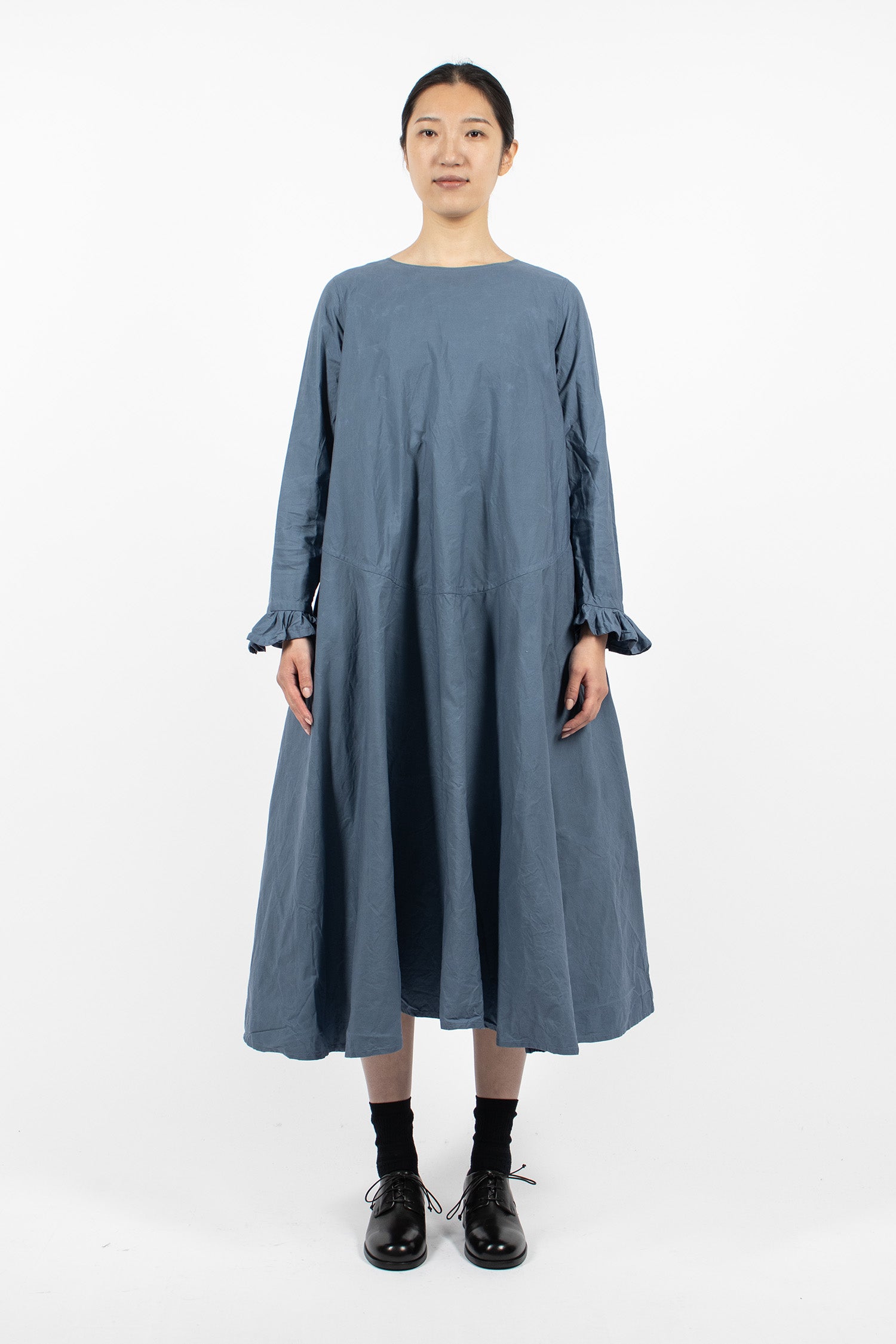 Vr Waxed Dress Graphite