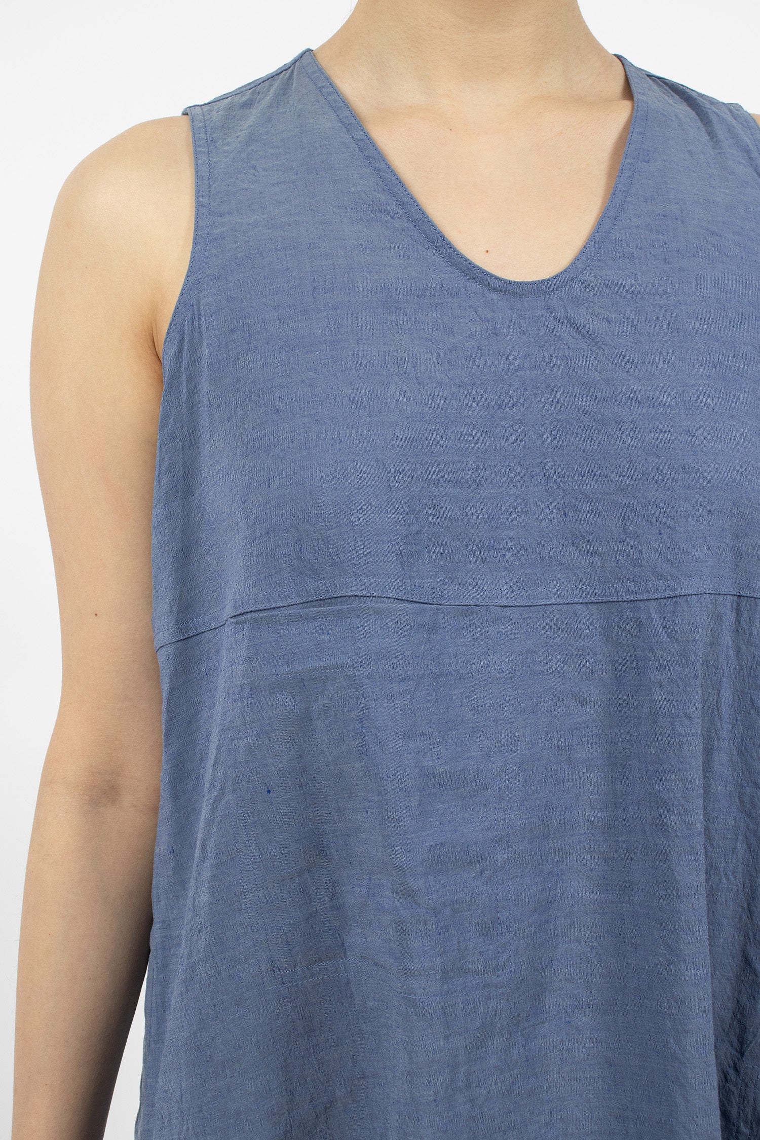 Doras Sleeveless Dress Blue Jeans