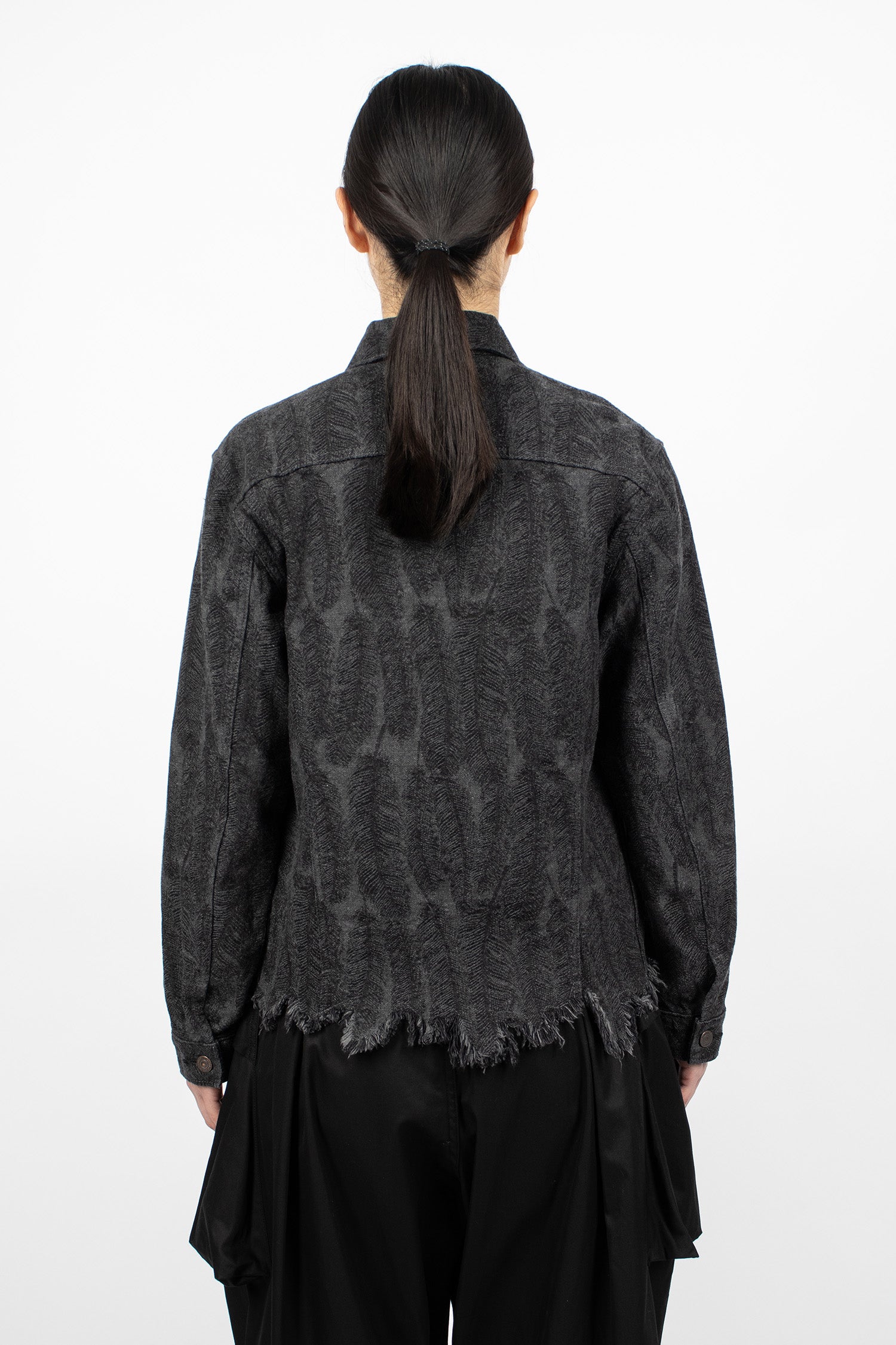 12oz Magpie Denim 3rd Jacket Black/Black