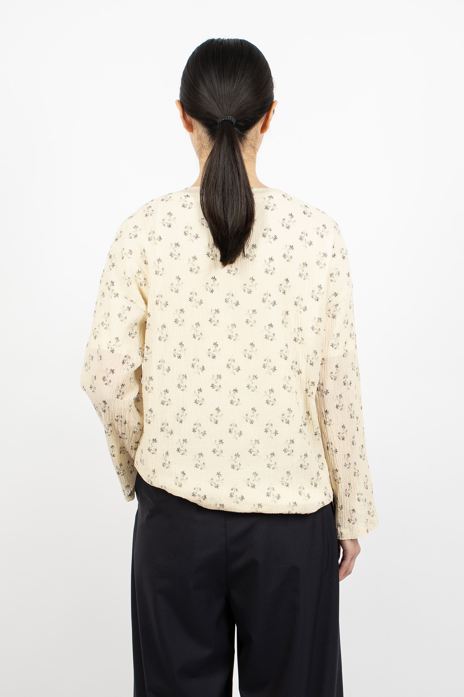 Big Henley Neck Shirt Natural