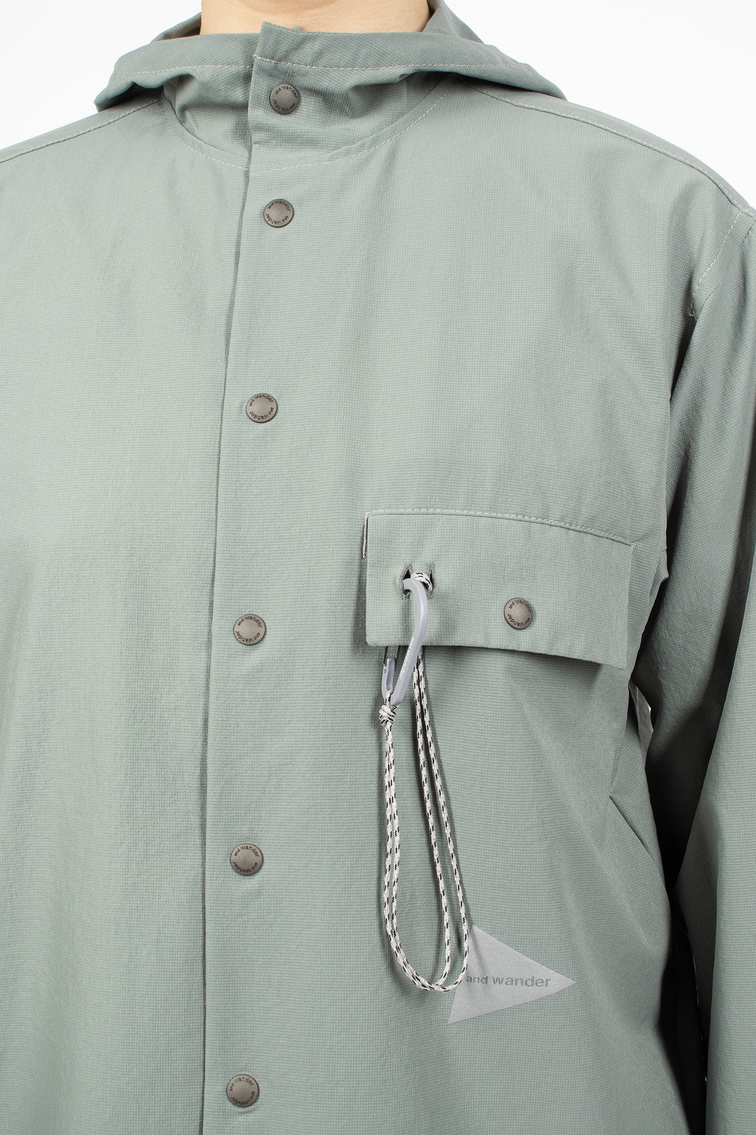 Dry Breathable Hoodie Blue Grey