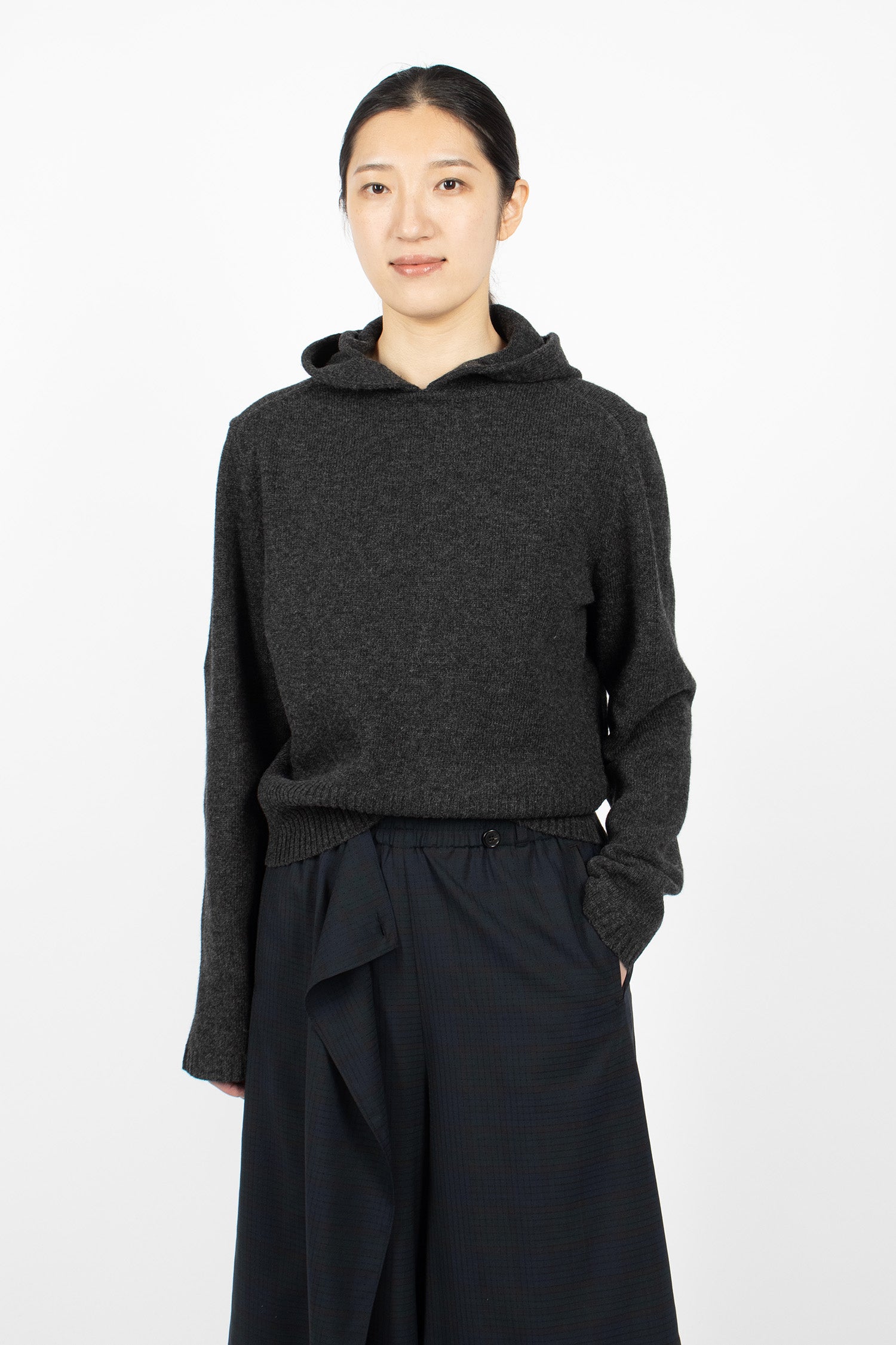 Knit Hoodie Iron