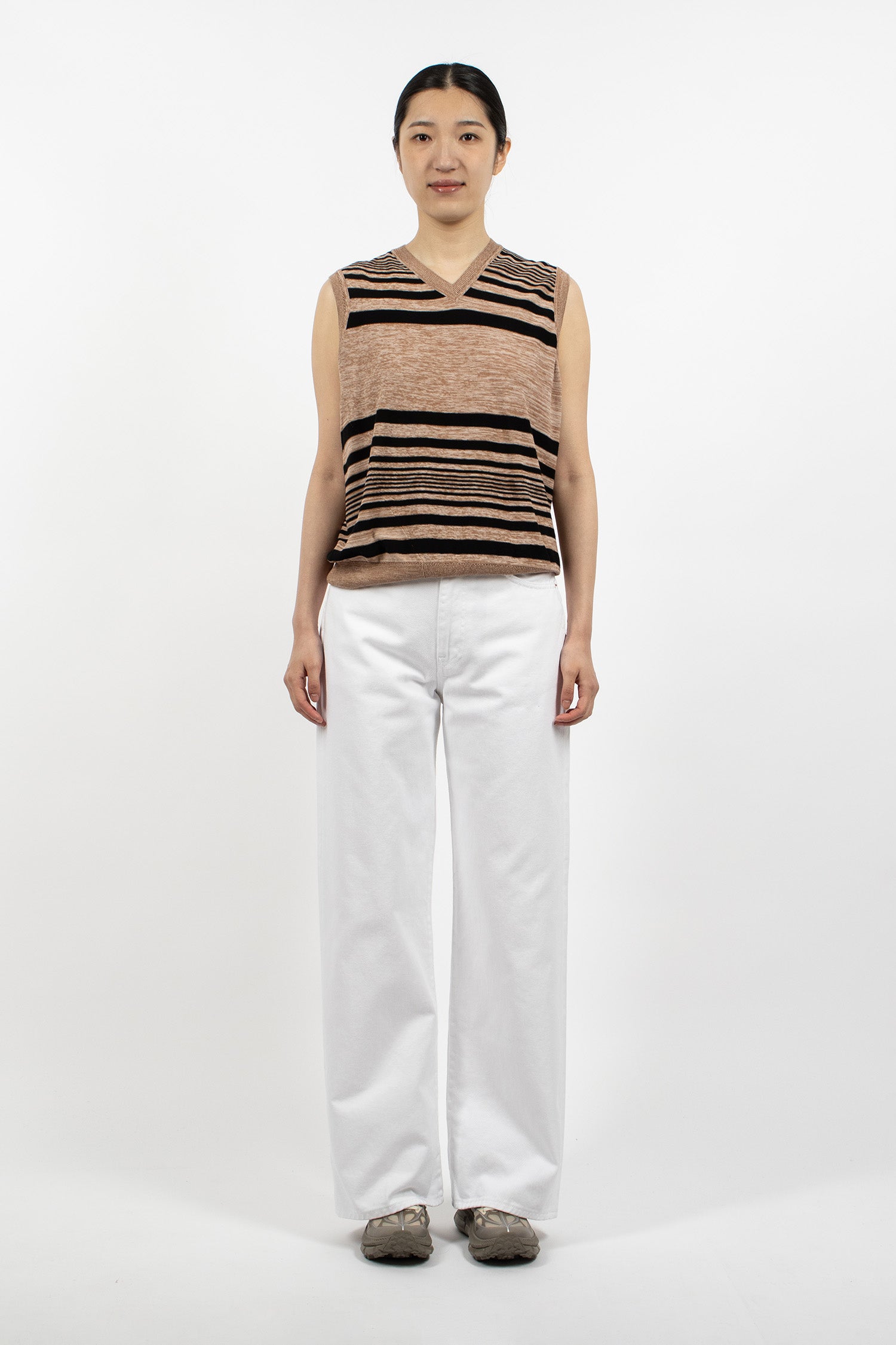 Wide Jeans Optical White