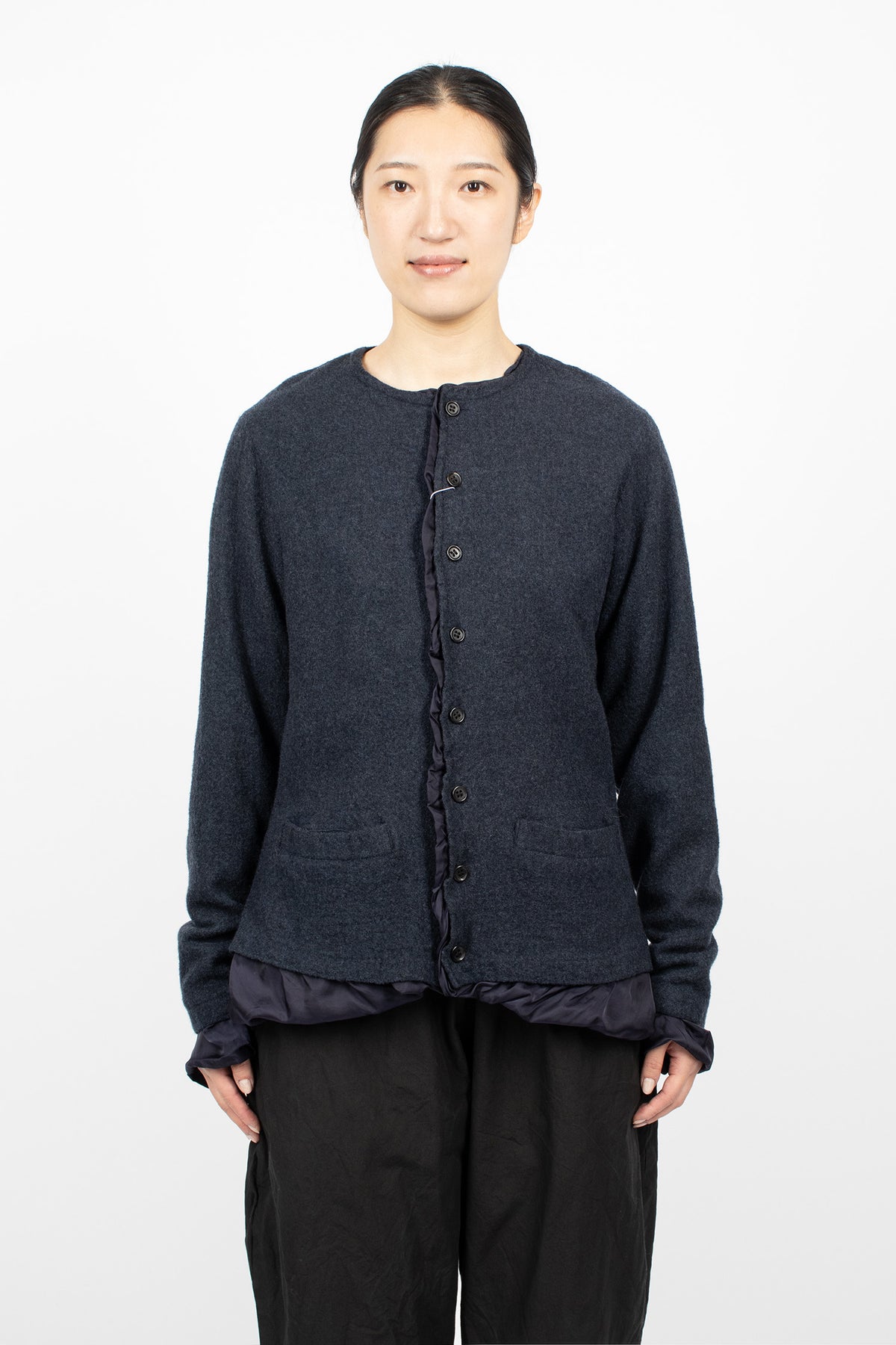 Wool Jacket Navy
