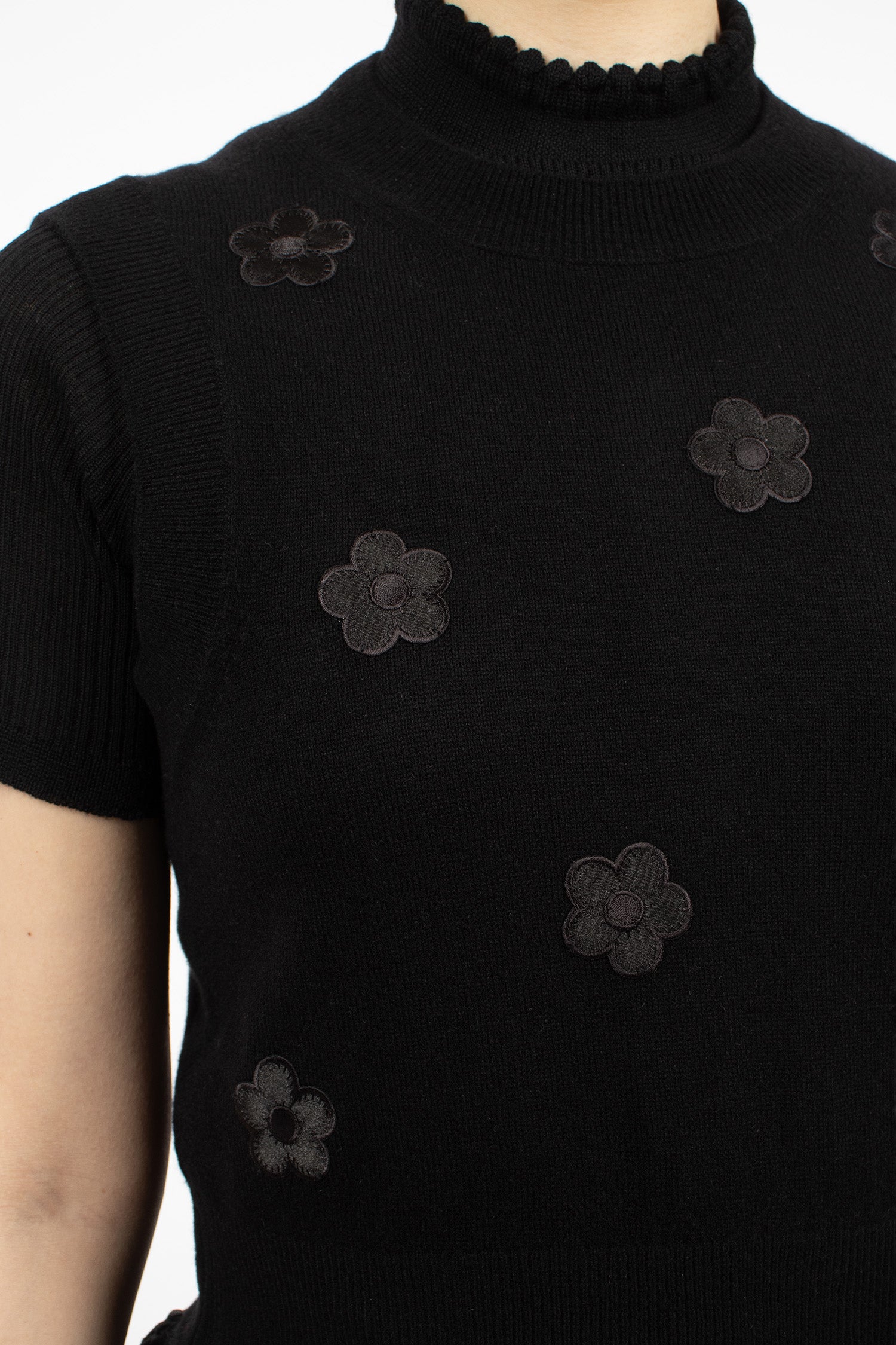 Dean Cashmere Vest Black