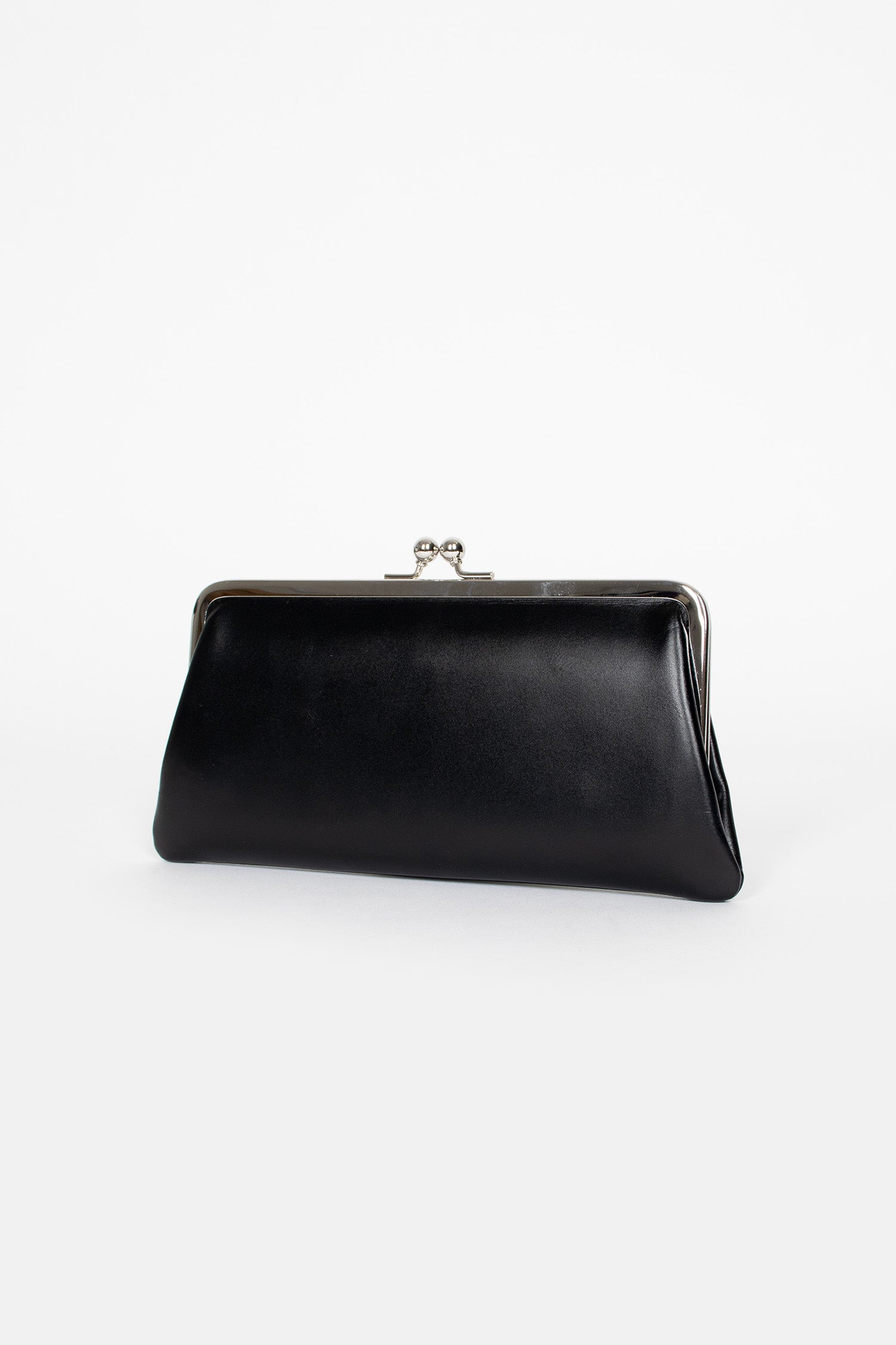 SA0303KC Medium Kiss Clasp Wallet Black