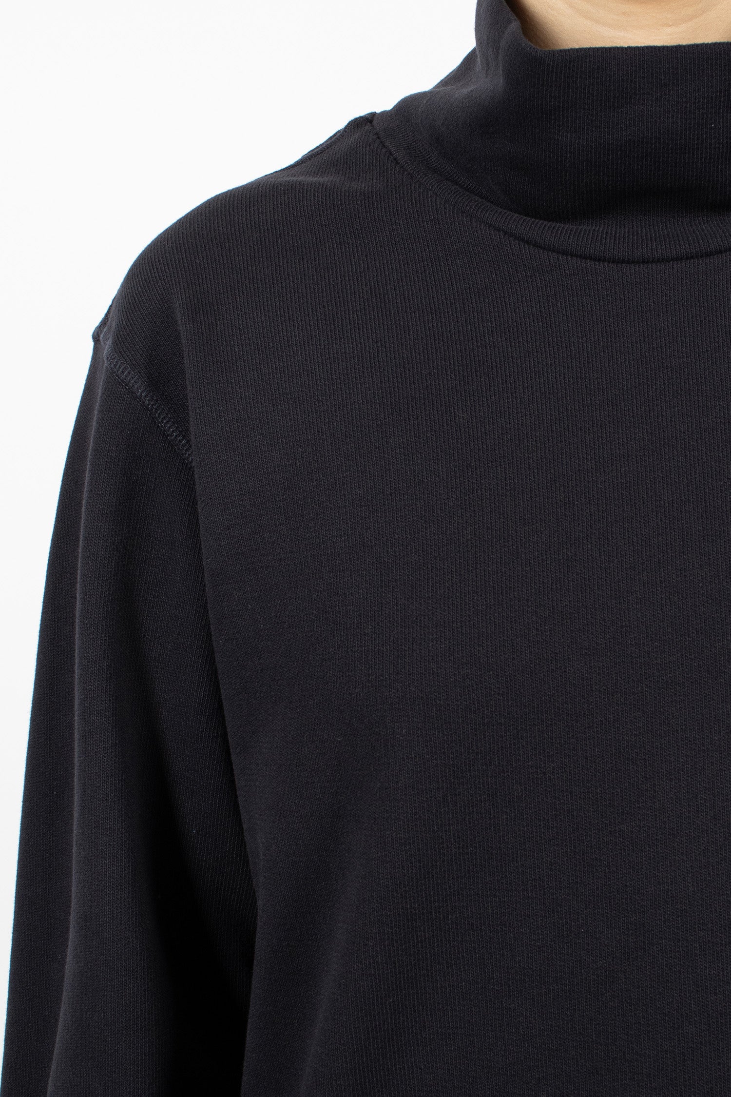 High Neck Sweatshirt Midnight