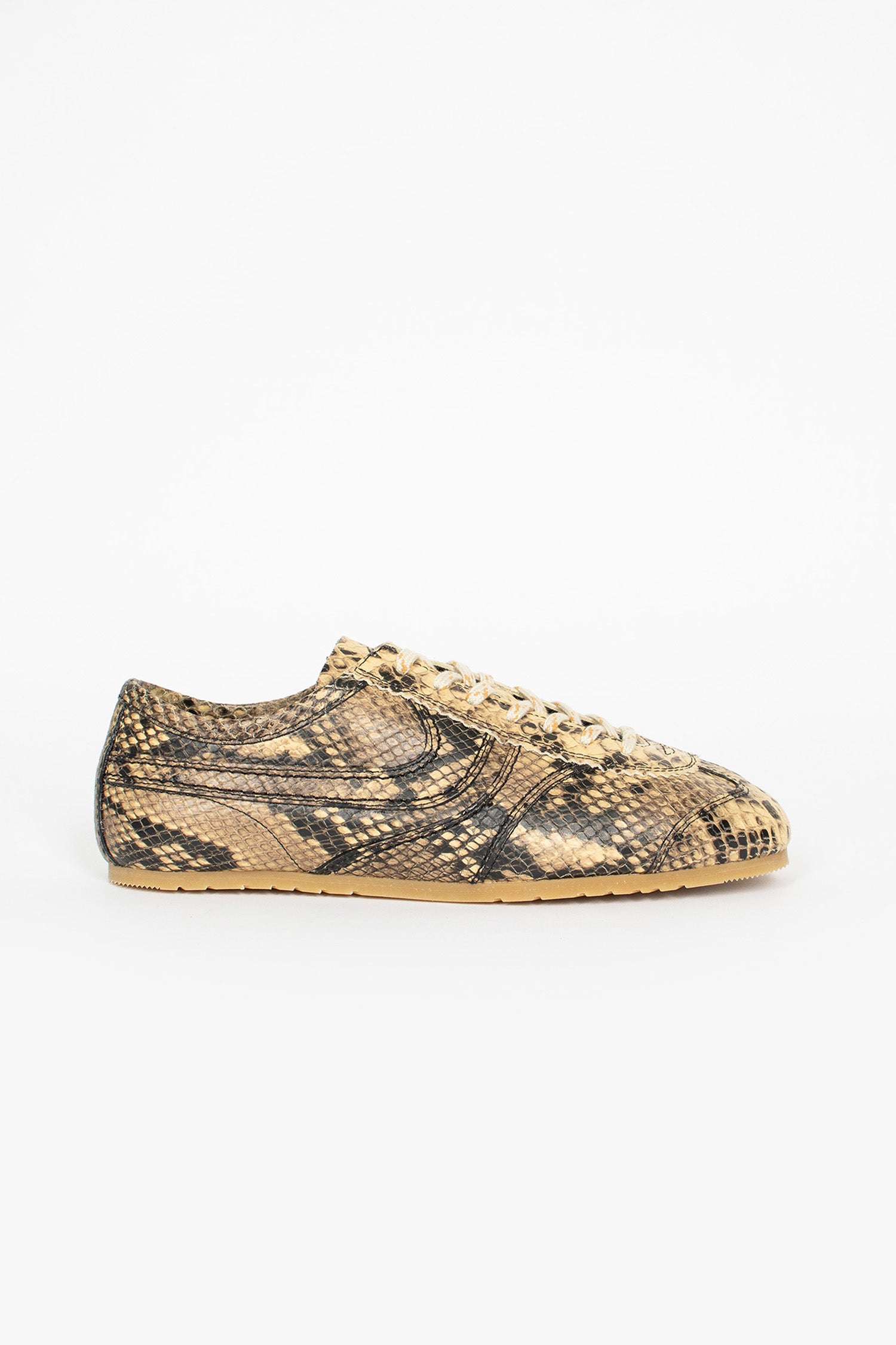 Marathon Leather Sneaker Beige
