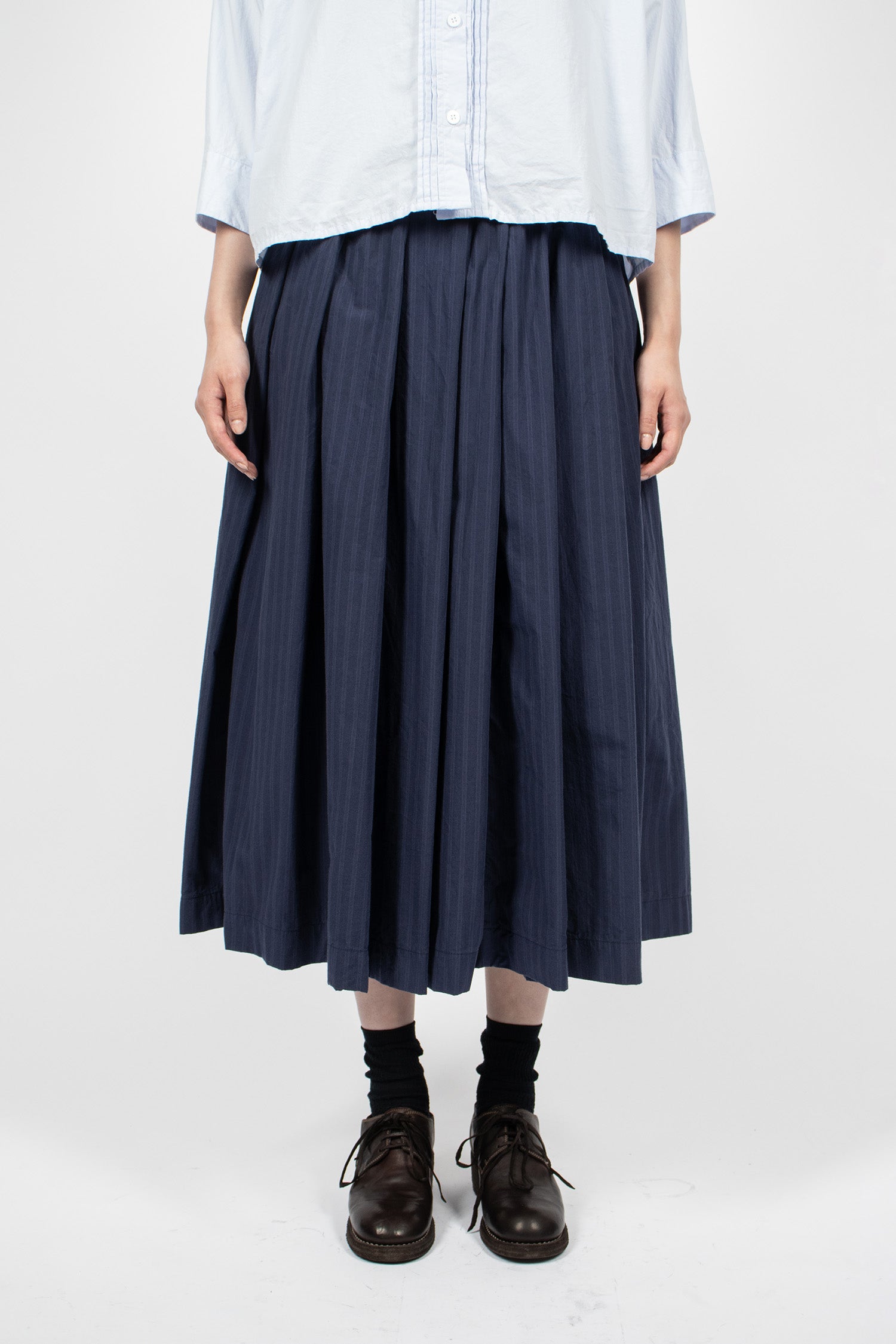 Matilde Skirt Blue Stripe