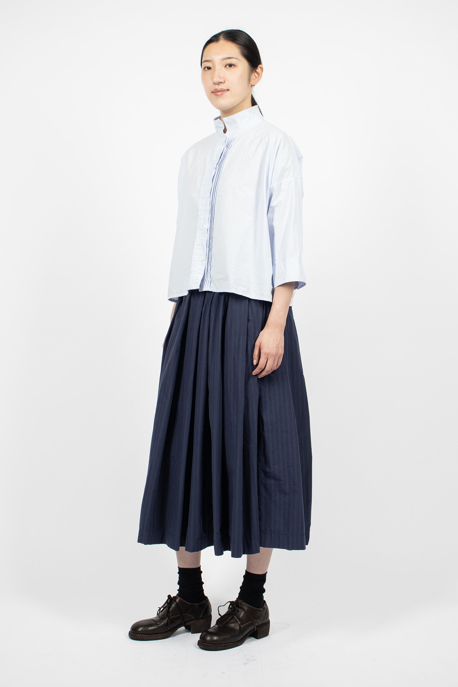 Matilde Skirt Blue Stripe
