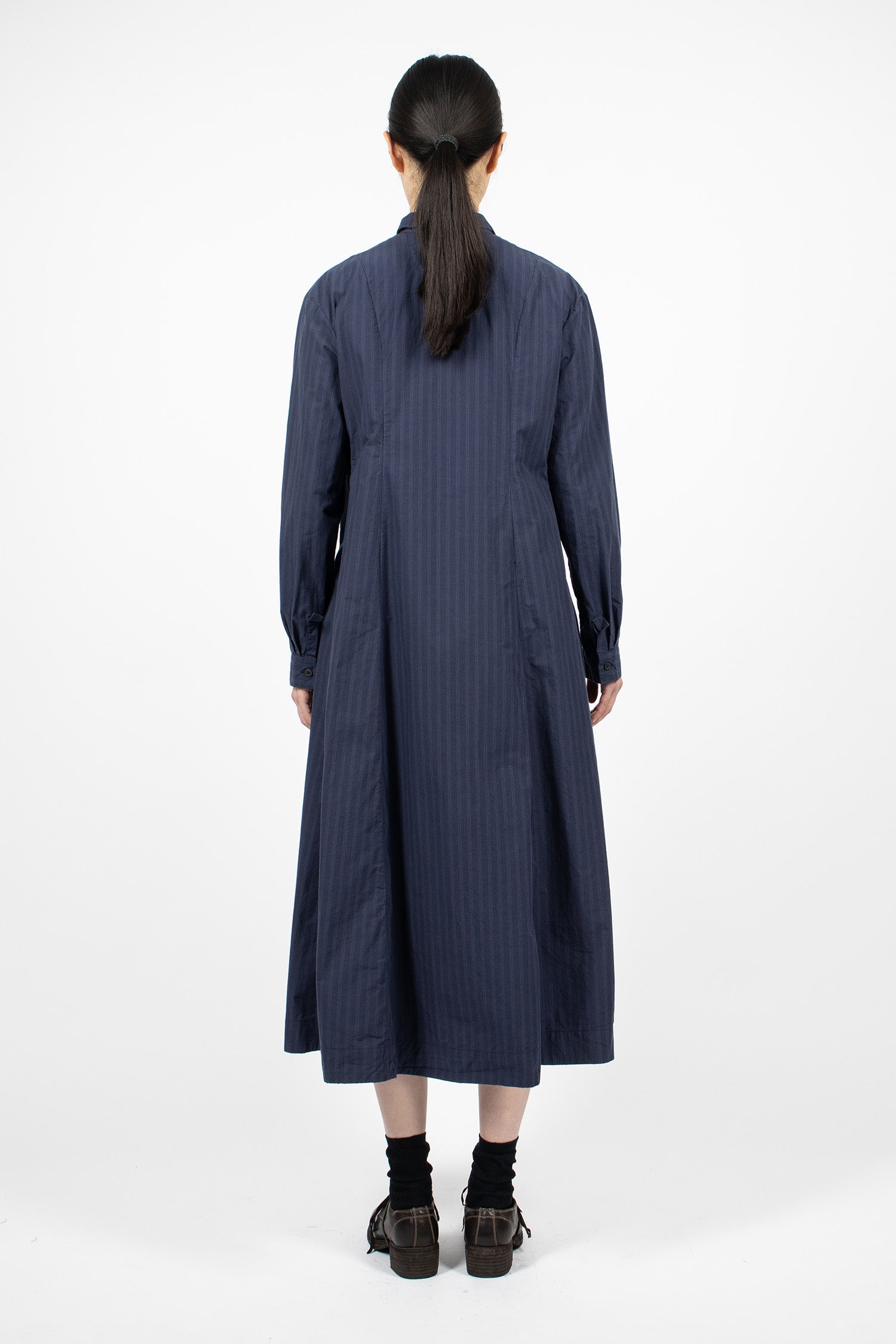 Sally Dress Blue Stripe
