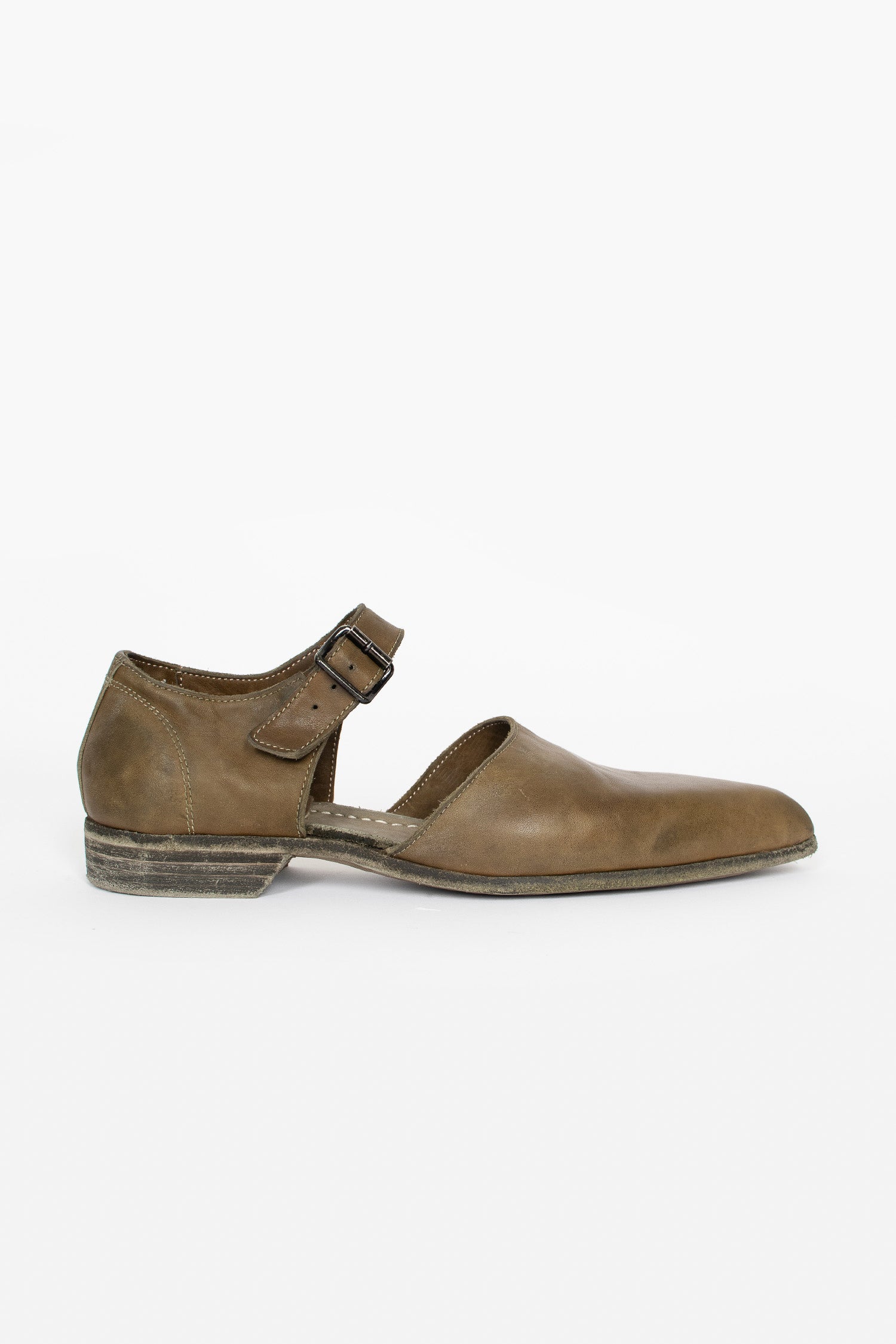 TX03 Full Grain Mary Jane CV177T Olive