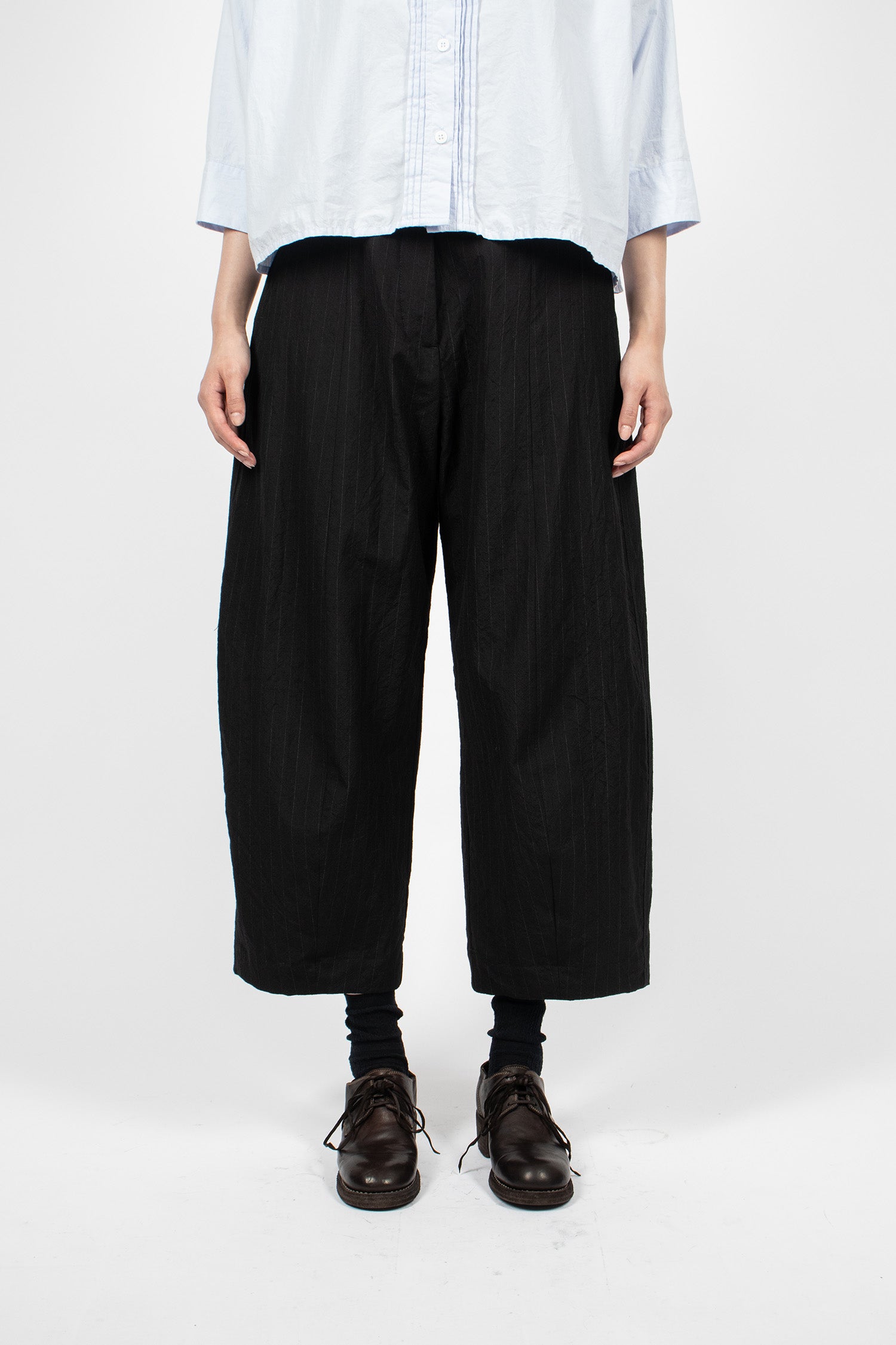 Sandra Pants Black Stripe