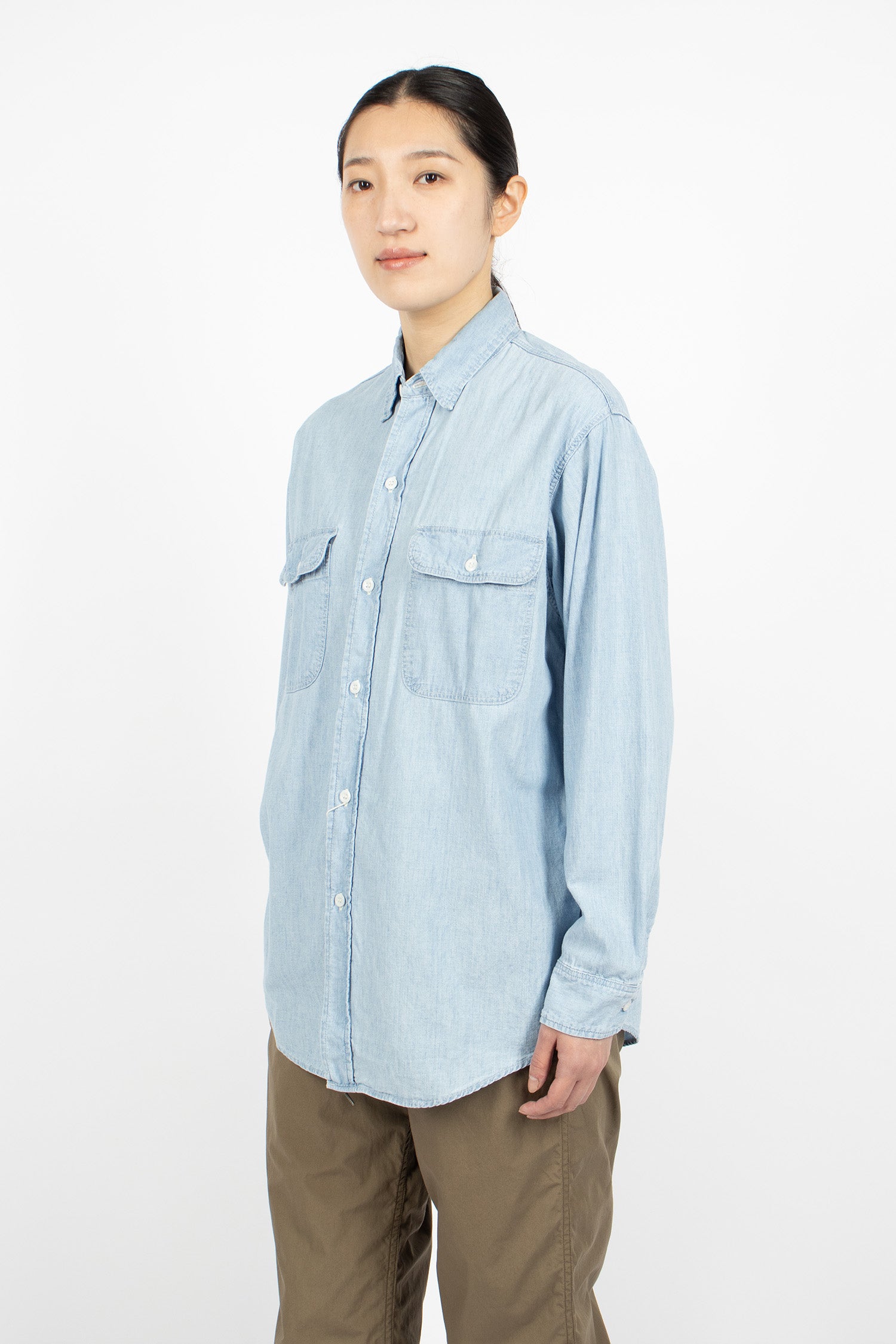 Work Shirt Cham Bleached