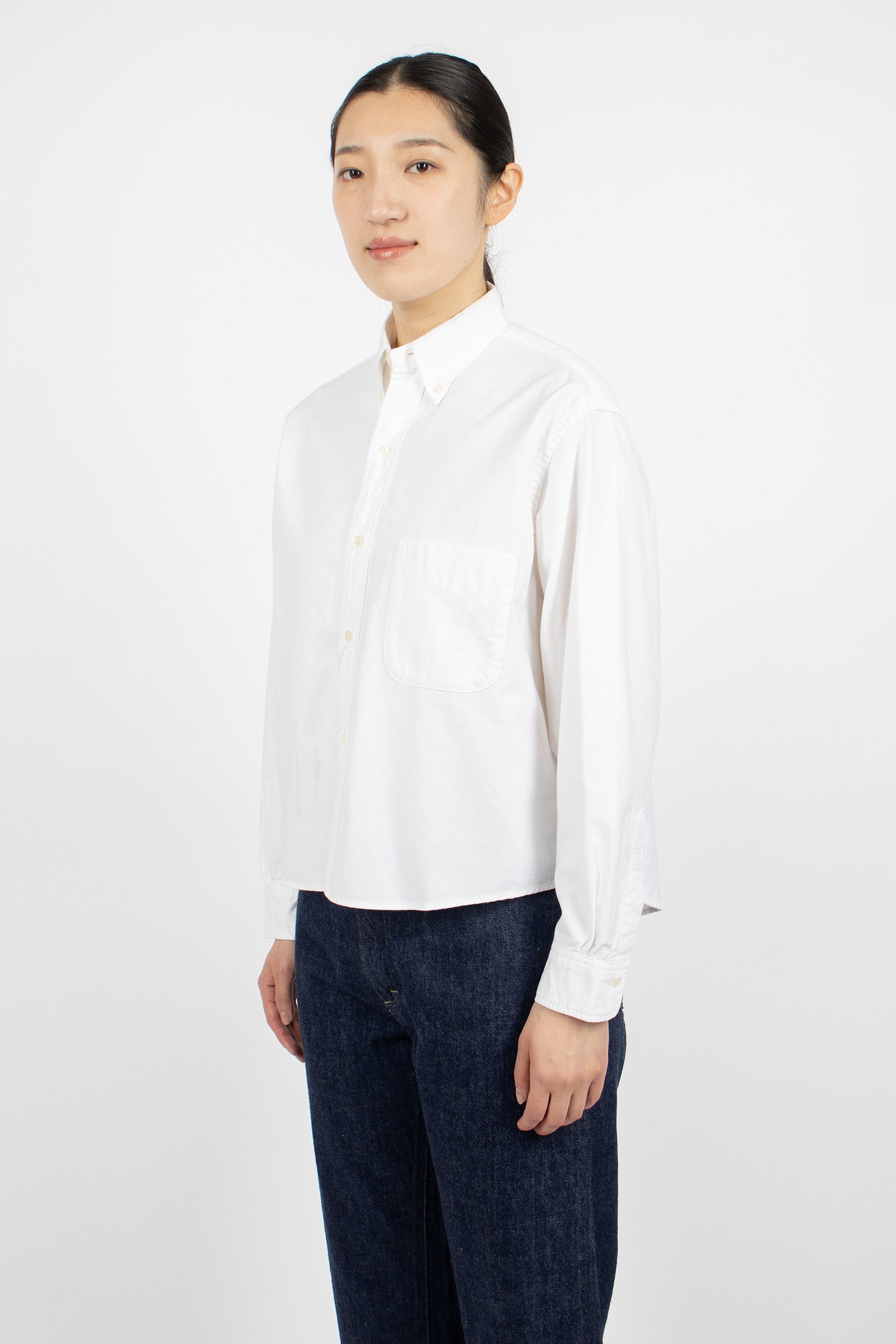 Button Down Shirt White