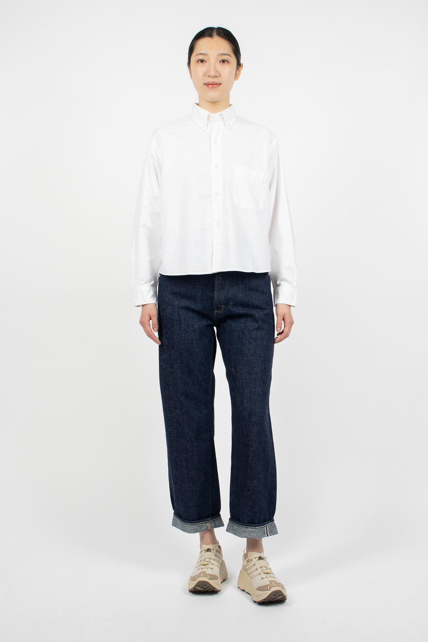 Button Down Shirt White