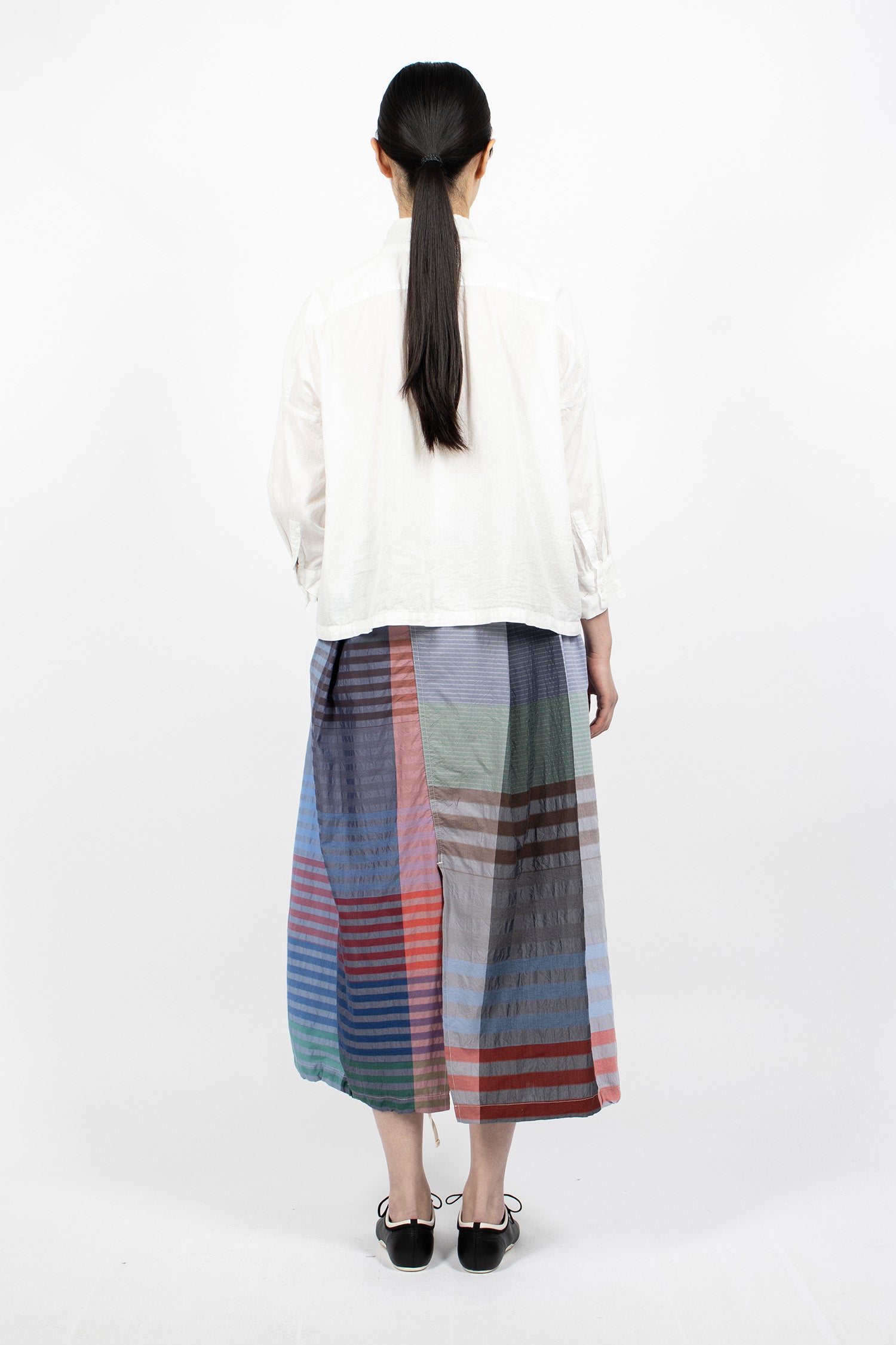 Tuck Skirt Multicolour Big Plaid