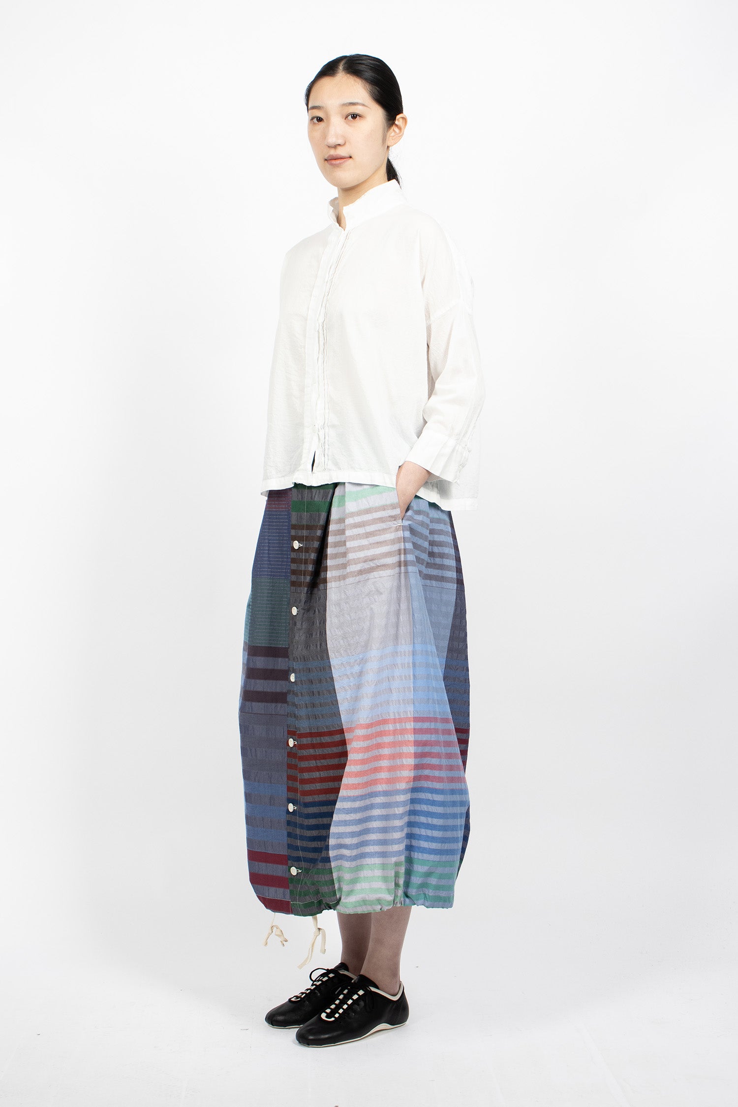 Tuck Skirt Multicolour Big Plaid