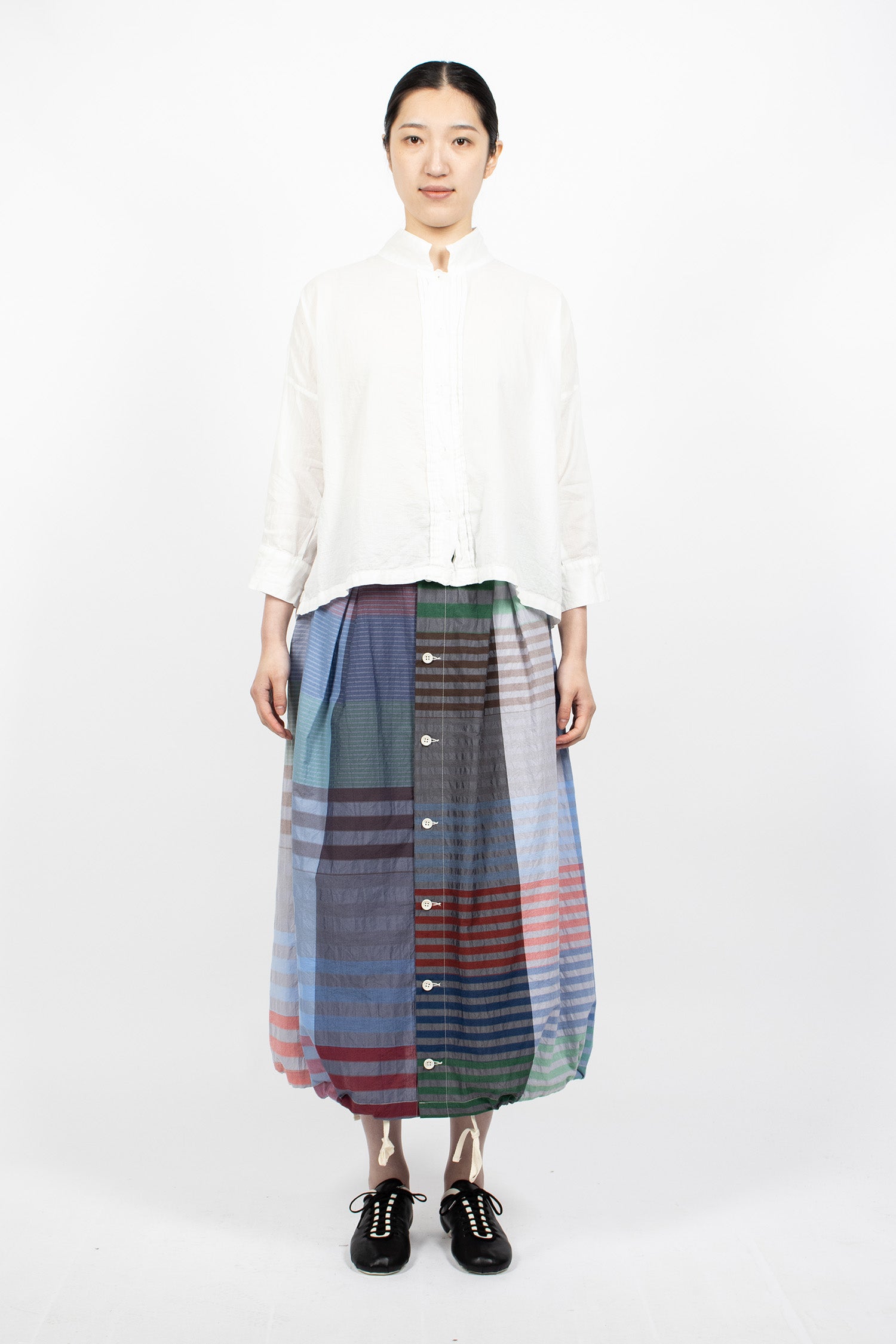 Tuck Skirt Multicolour Big Plaid