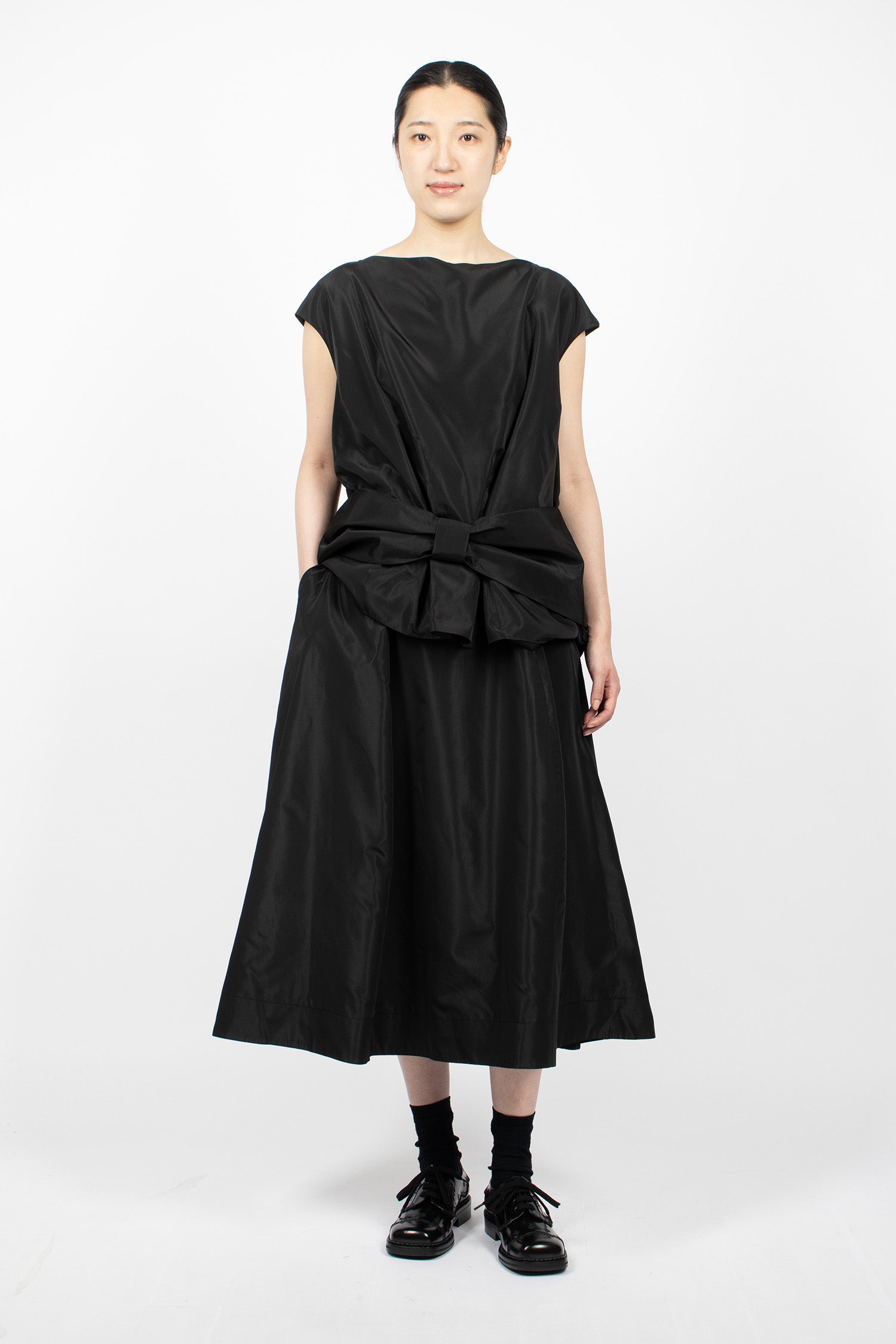 Sculpt Ripple Skirt Black