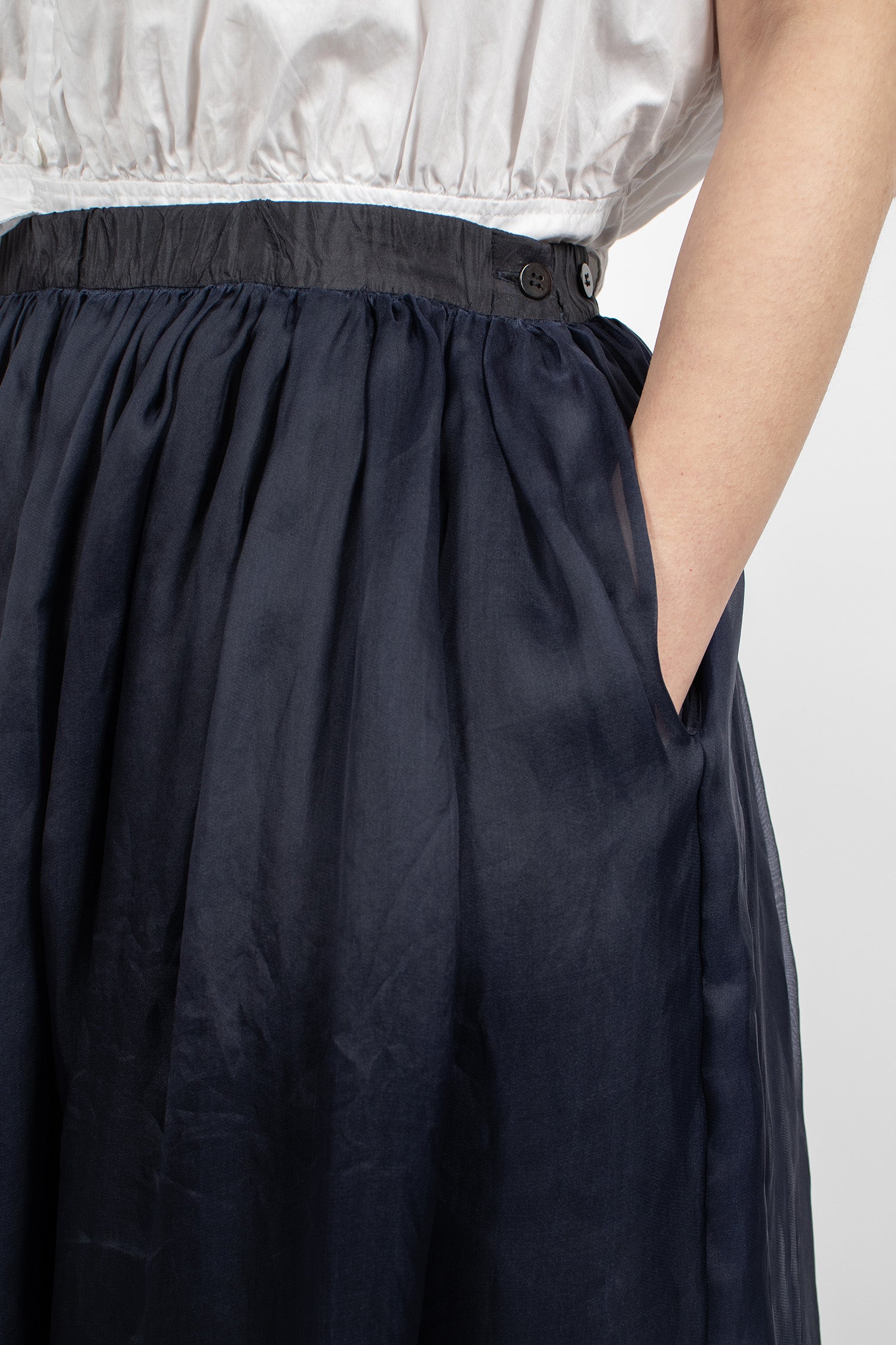 Combination Maxi Tutu Skirt Navy