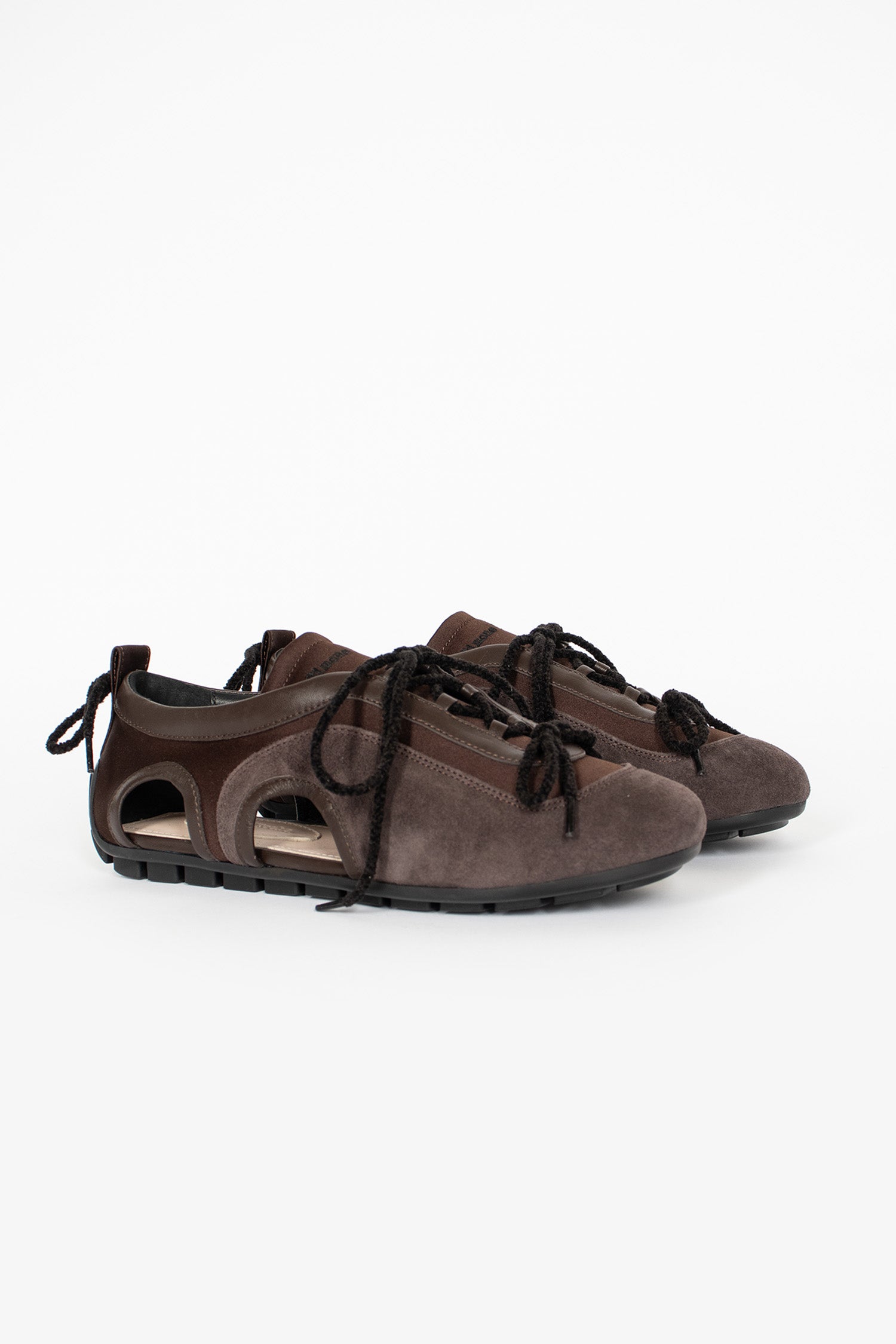 Cutout Ballerina Grip Trainer Chocolate