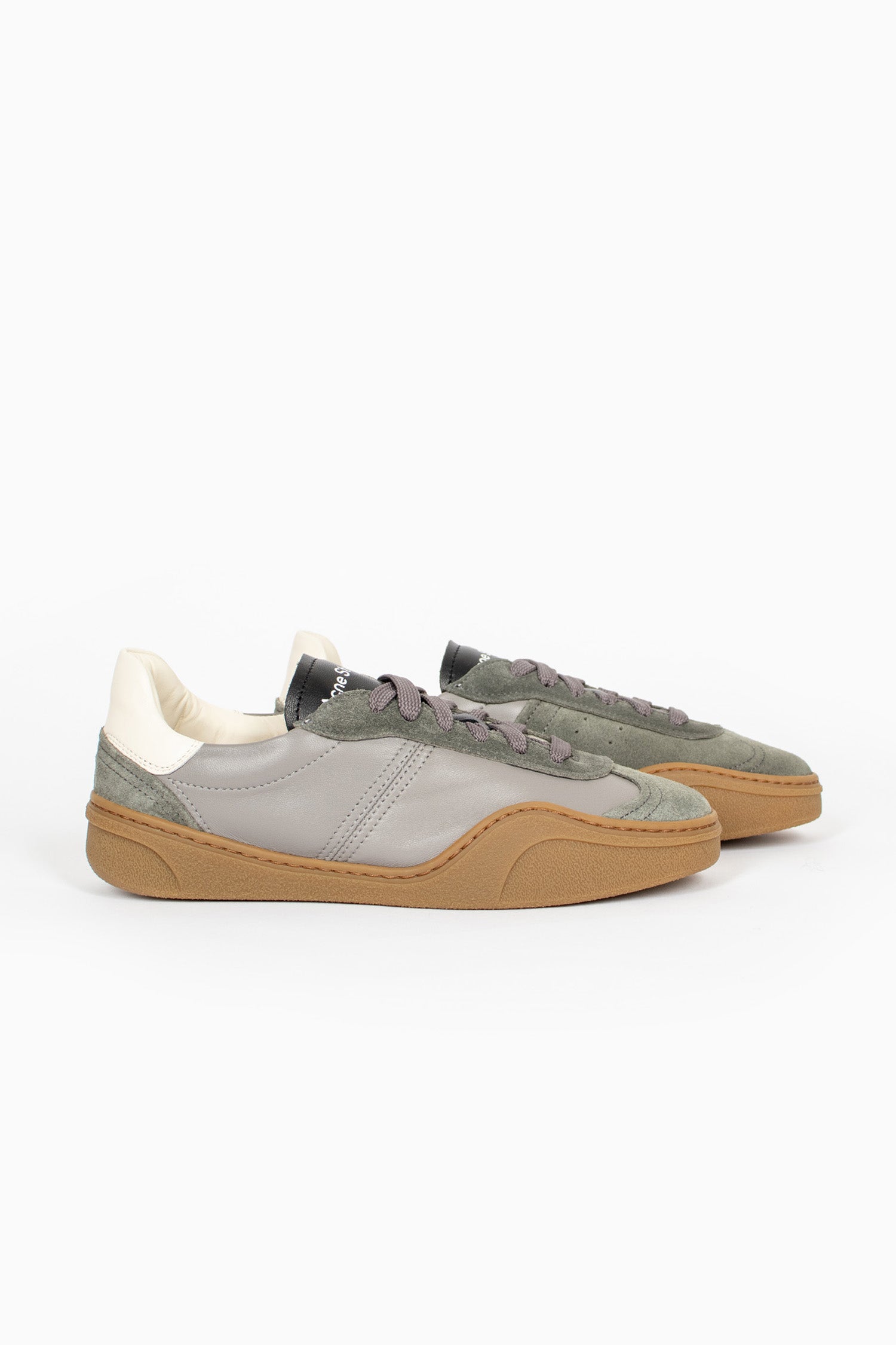 Lace Up Sneakers Multi Grey