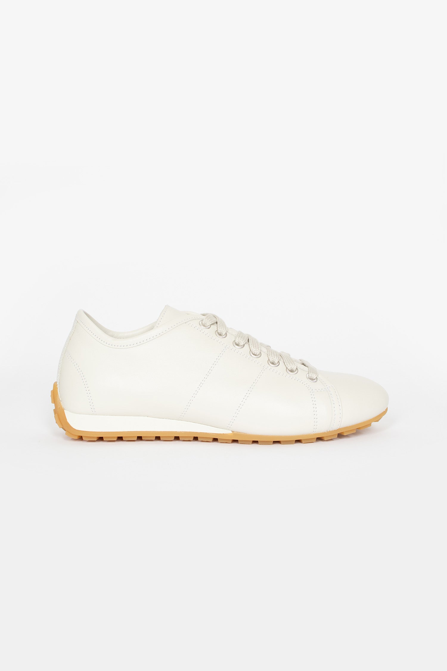 Smooth Leather Sneaker Off-White
